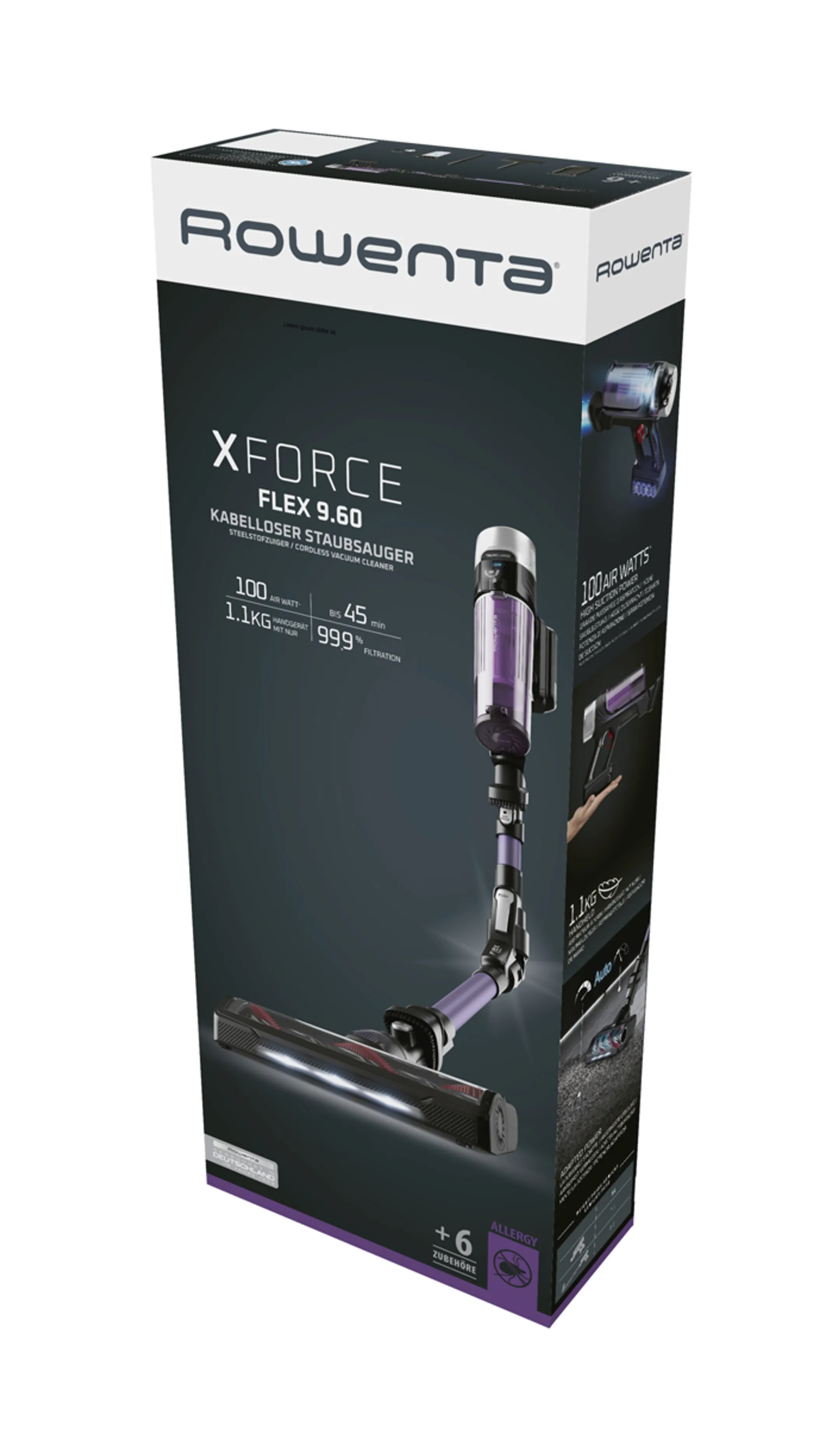 Rowenta Upright vacuum cleaner X-Force Flex 9.60 RH2039W0 image