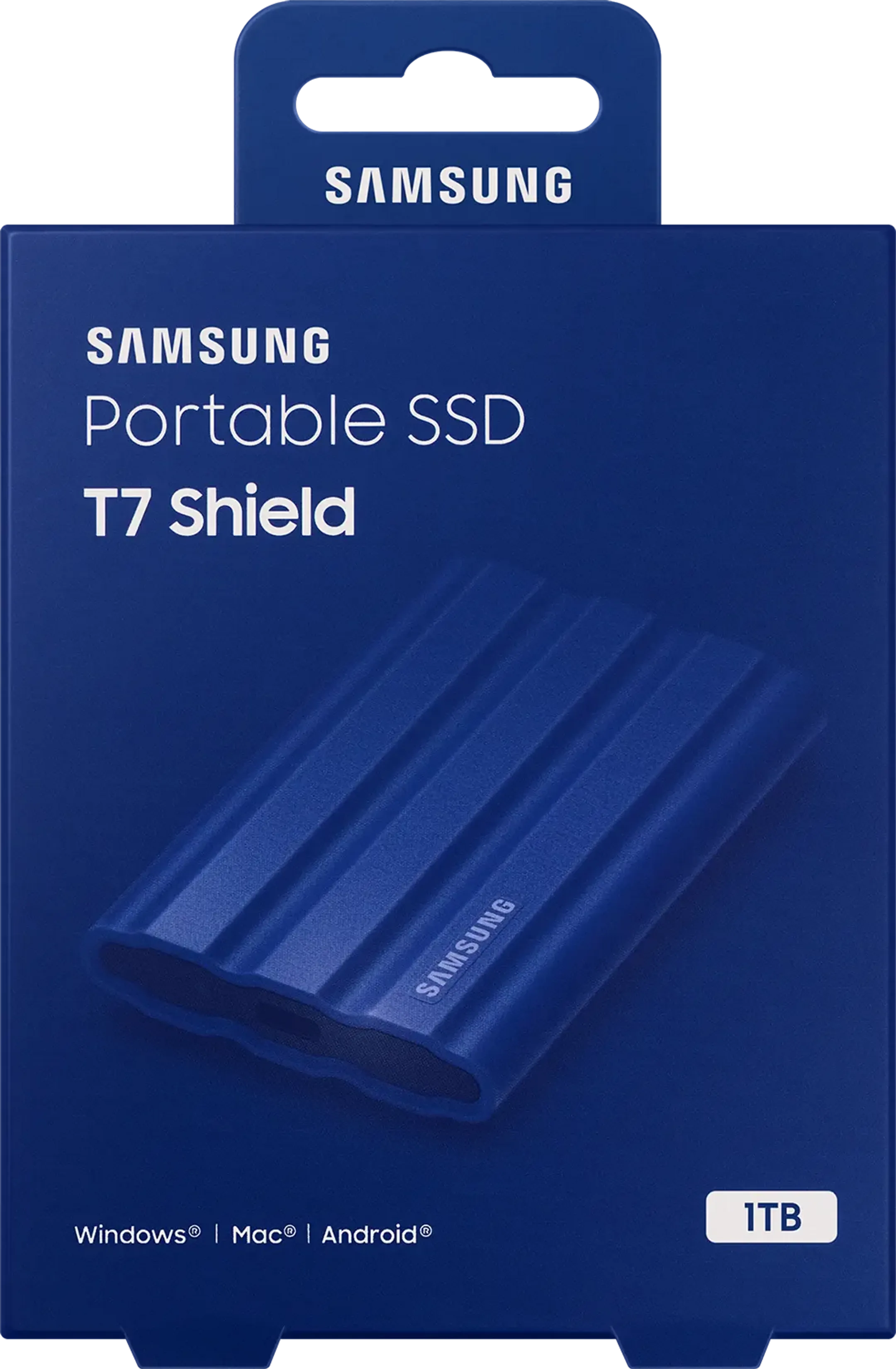Samsung T7 Shield External SSD - 1To - Blue image