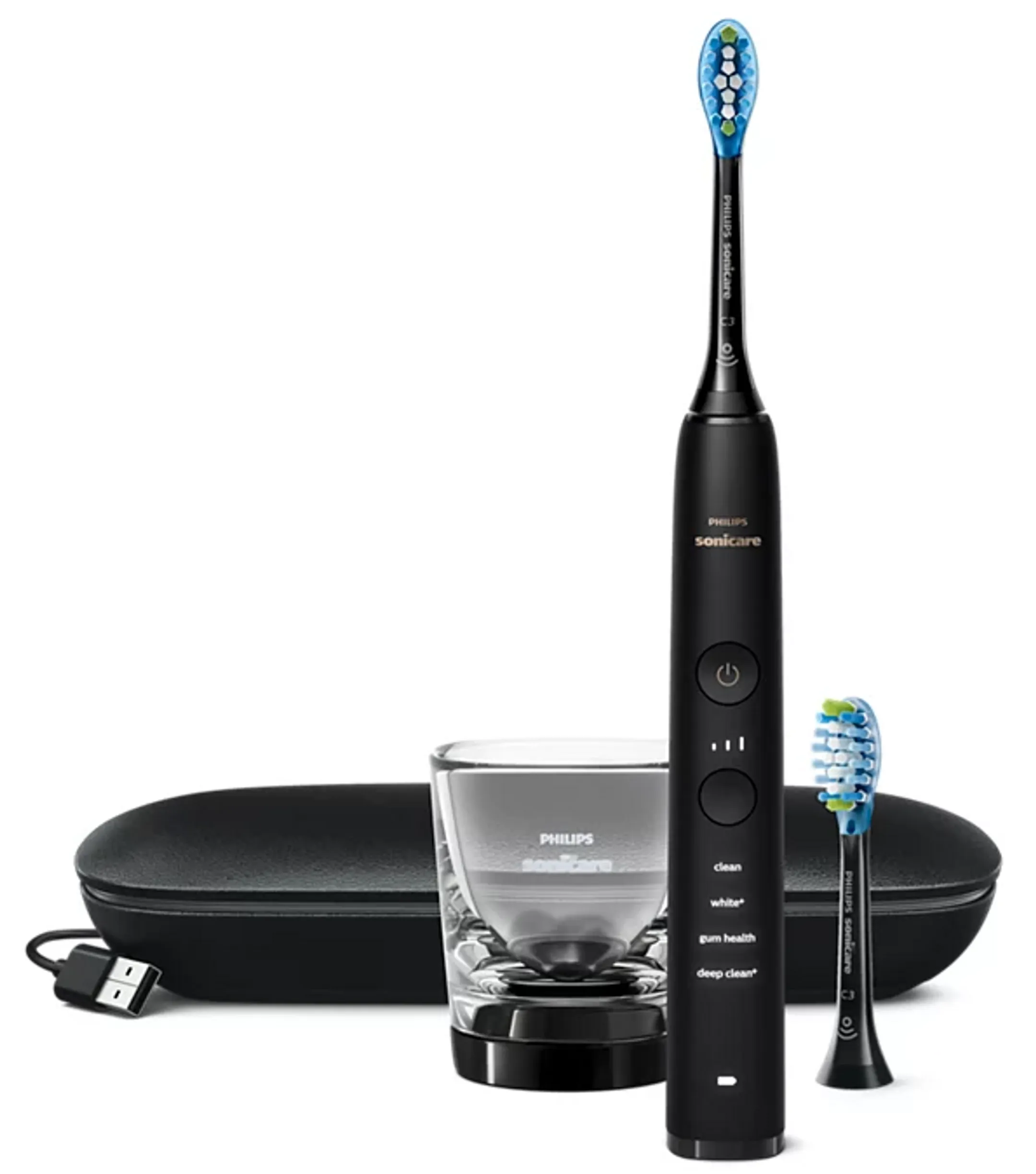 Elektrische Schallzahnbürste Sonicare DiamondClean 9000 - Schwarz
