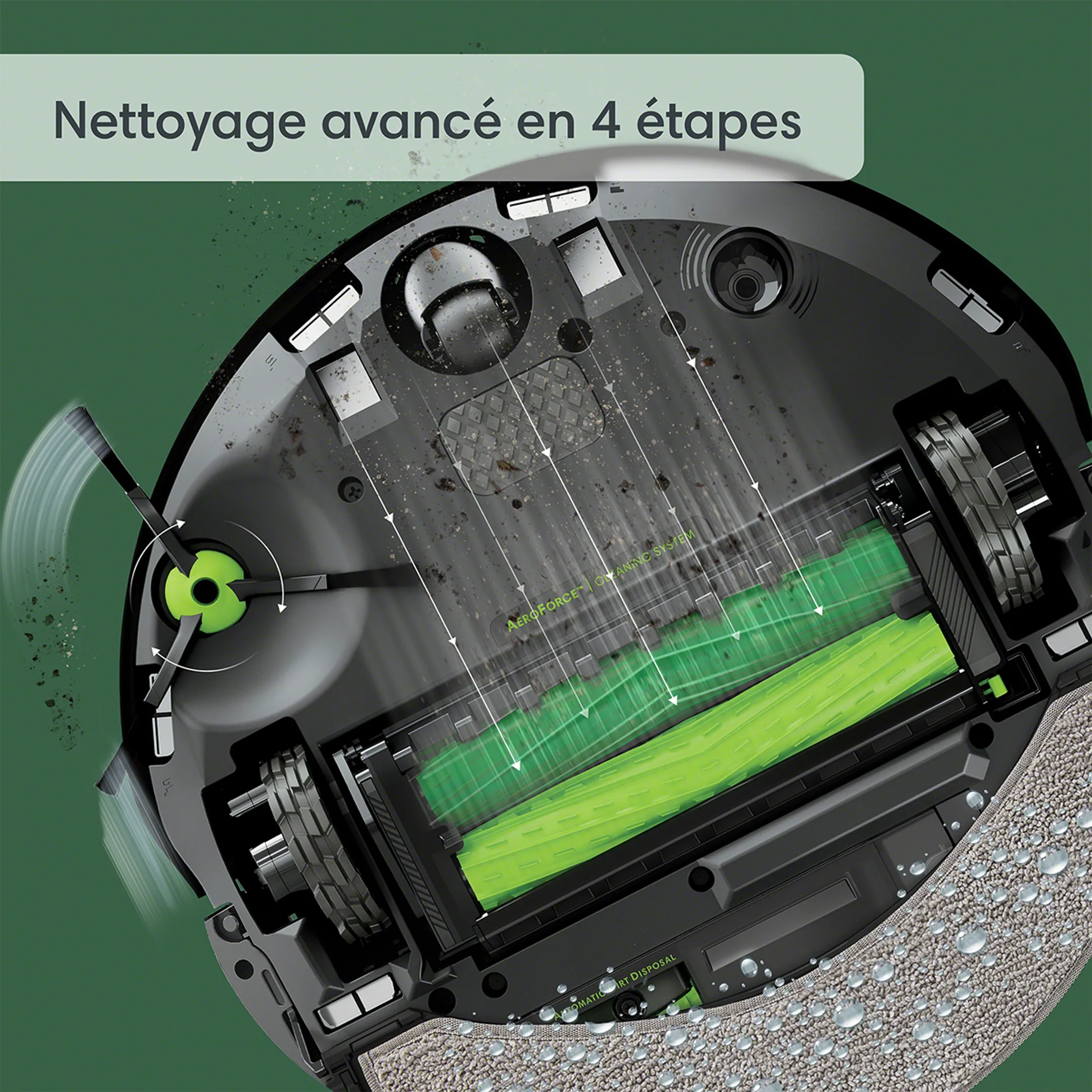 iRobot Aspirateur robot et laveur Roomba Combo j7 image