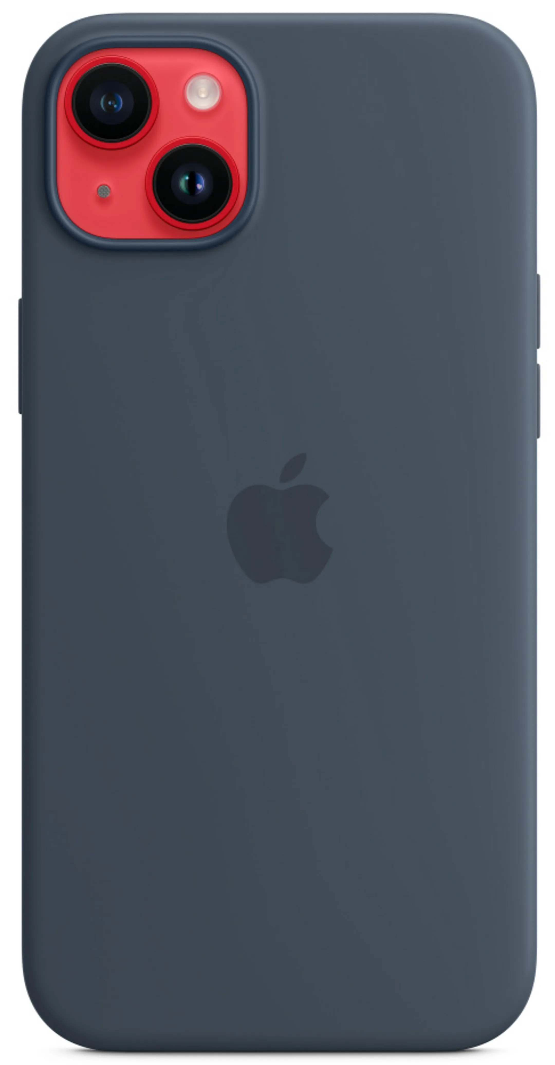 Apple Coque en silicone avec MagSafe pour iPhone 14 Plus - Bleu orage image