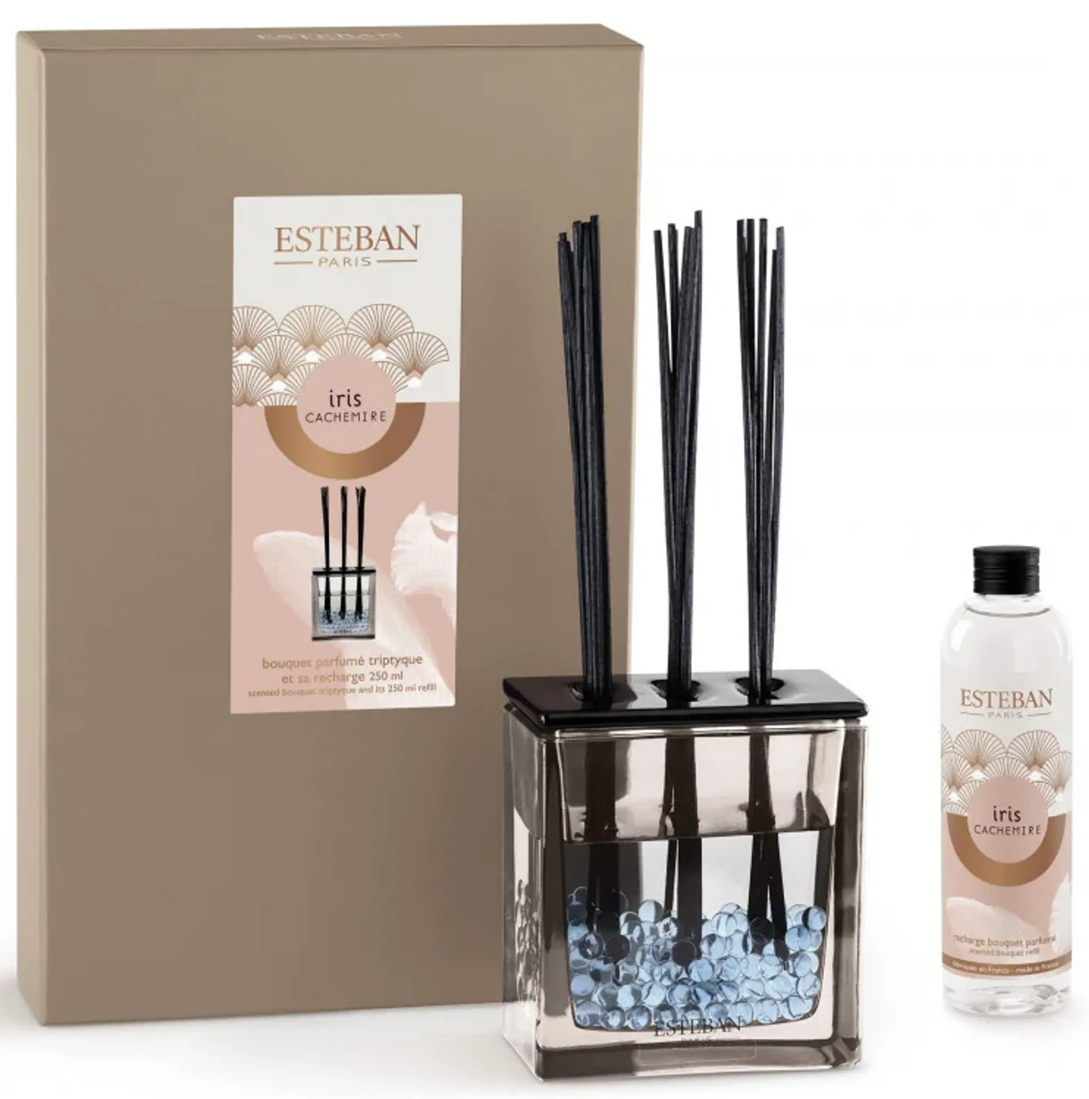 ESTEBAN Bouquet parfumé Triptyque Iris Cachemire image