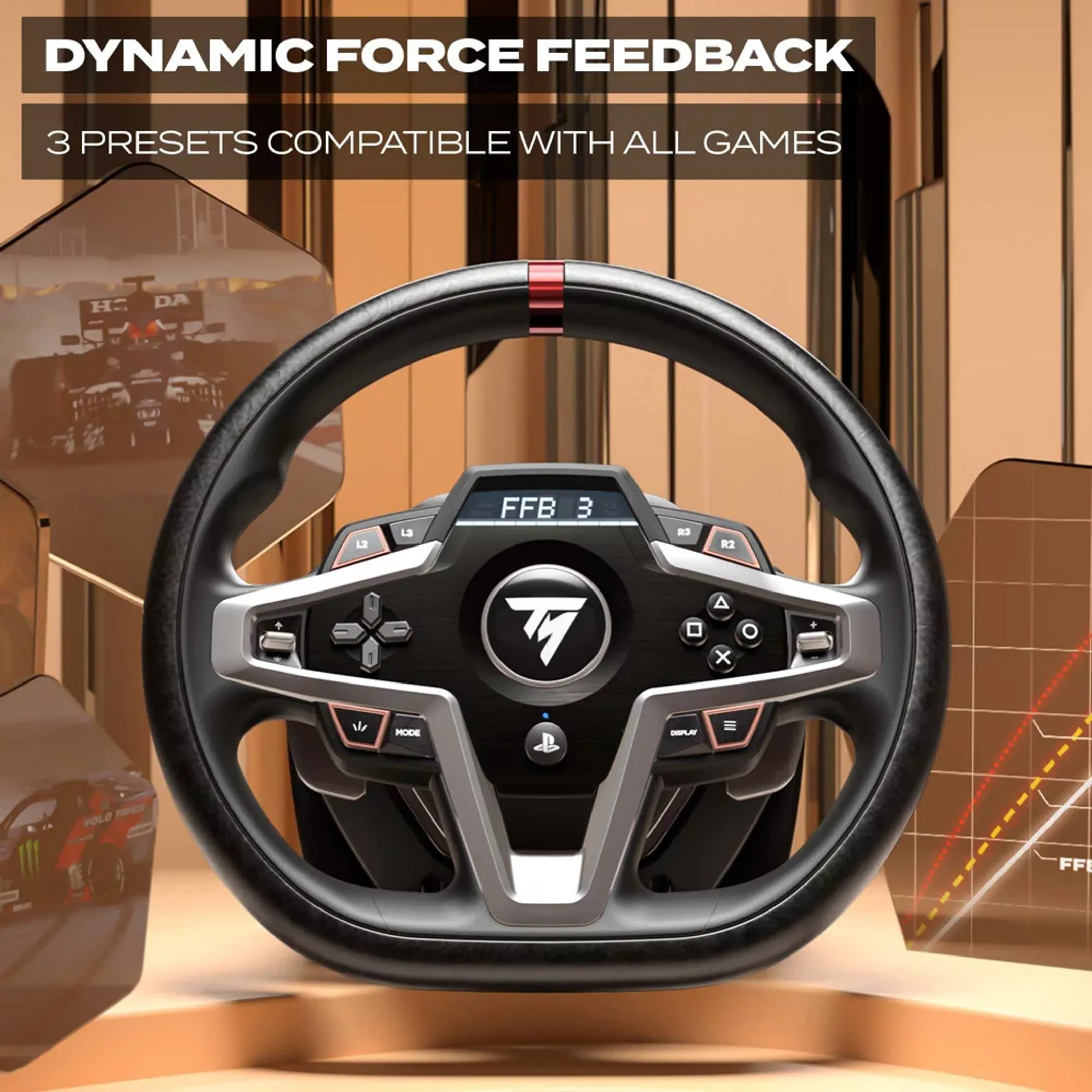 Thrustmaster Steering wheel + Pedals T248 PS4/PS5 image