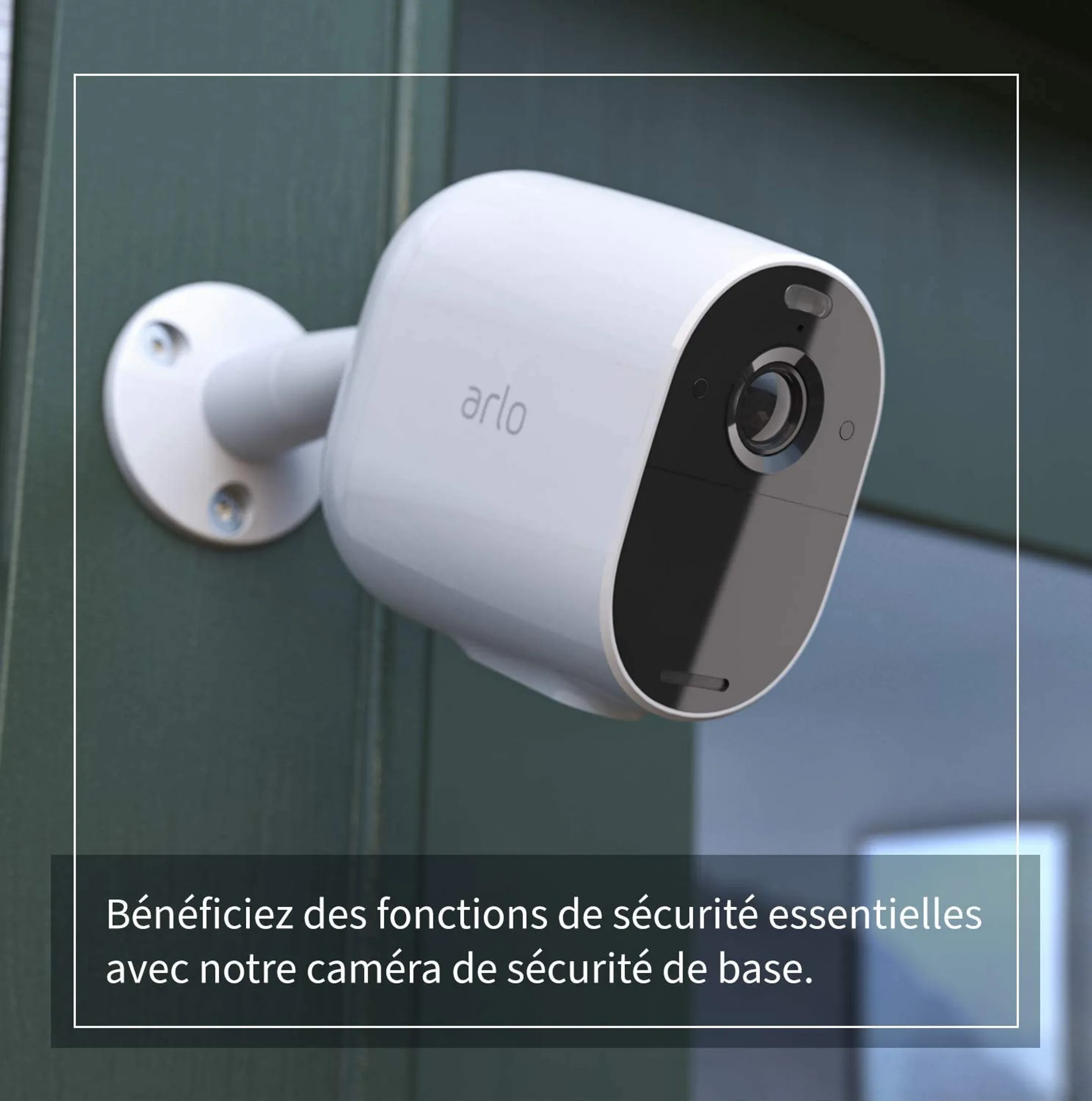 ARLO Caméra de sécurité Essential Spotlight - Blanc image