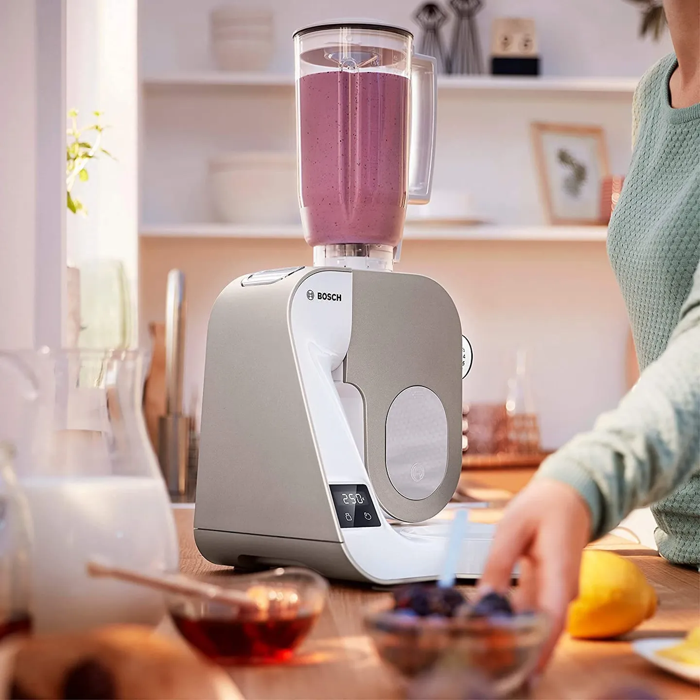 Bosch Robot de cuisine avec Balance intégrée MUM5 Blanc HIFI