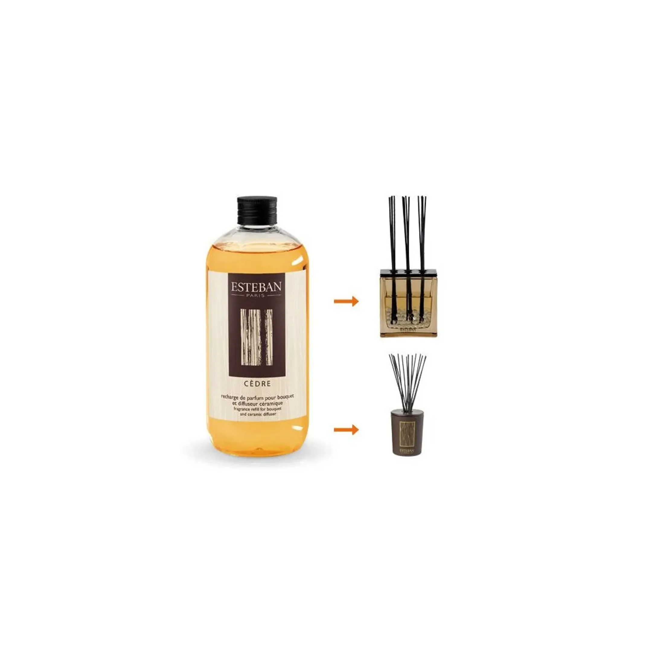 ESTEBAN Perfume refill for bouquet 500ml Cedar image