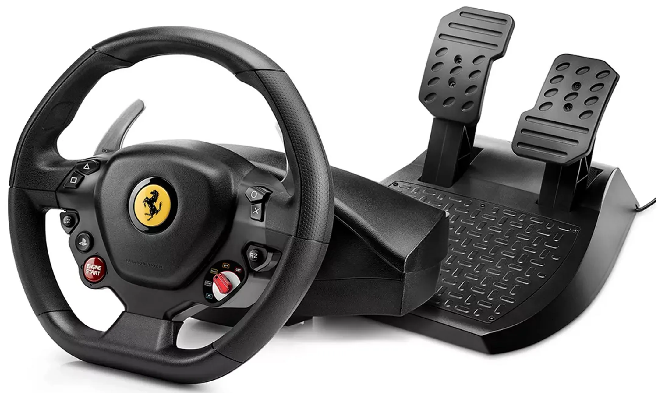 Volant + Pédalier T80 RW Ferrari 488 GTB edition PS4/PS5