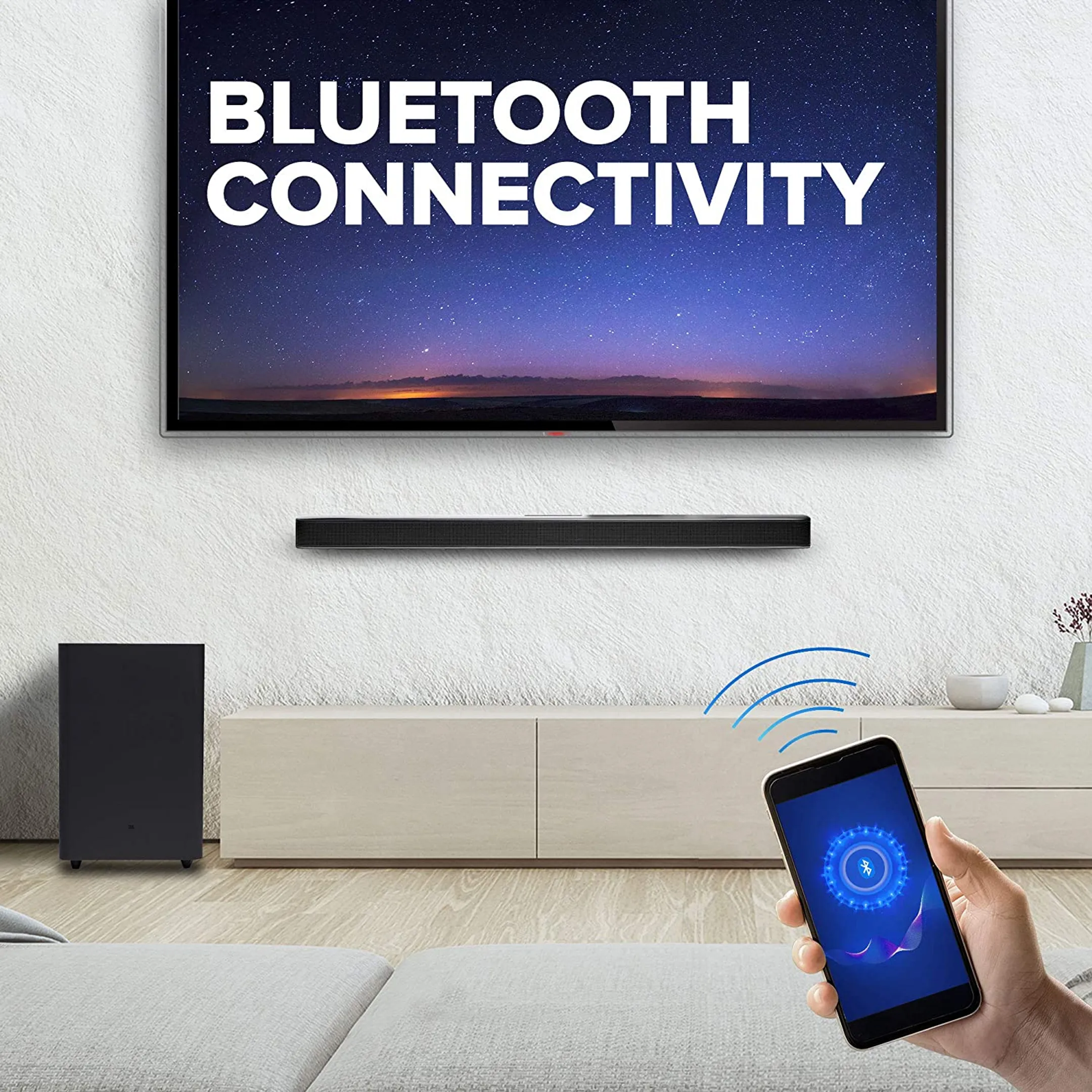 JBL Wireless soundbar with subwoofer - 2.1 channels image