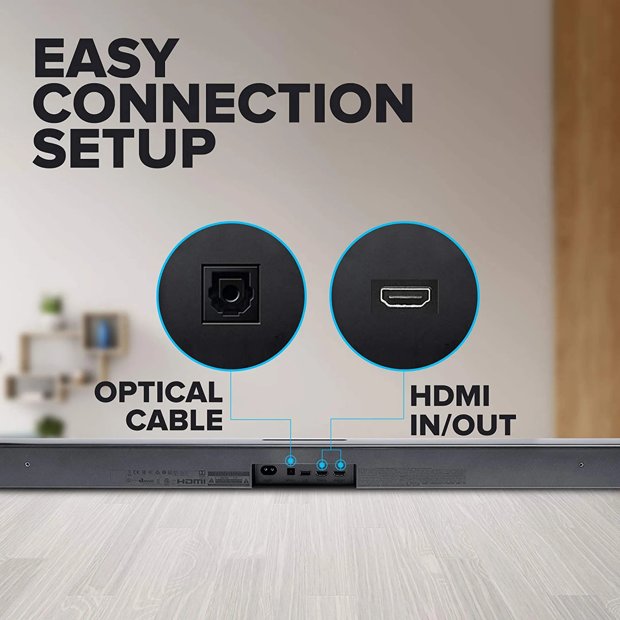 JBL Wireless soundbar with subwoofer - 2.1 channels image