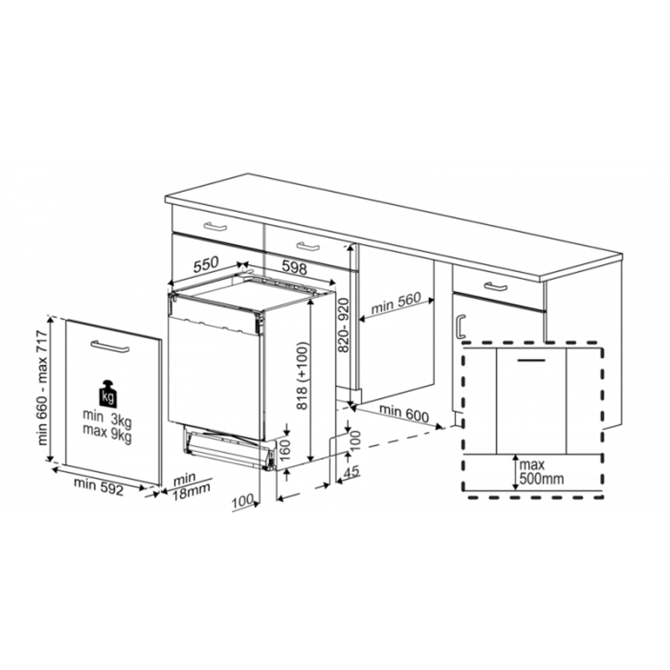 Beko Lave-vaisselle encastrable BDIN38644D image