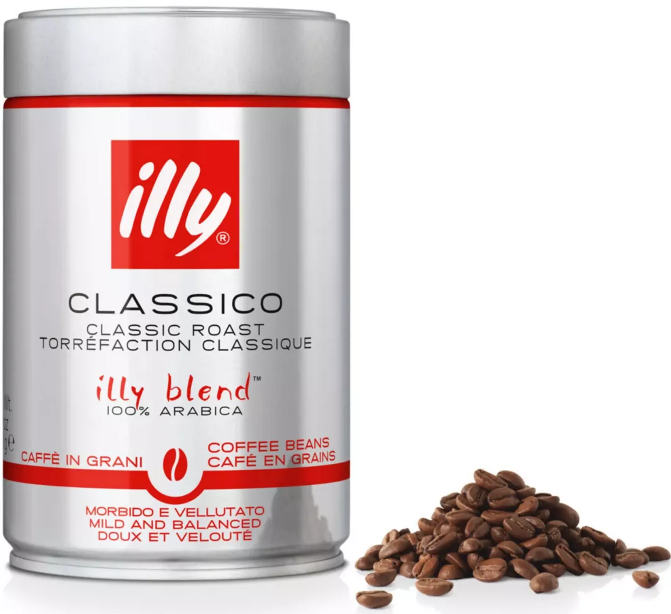 illy Coffee beans 250g tin Espresso Classic roast image