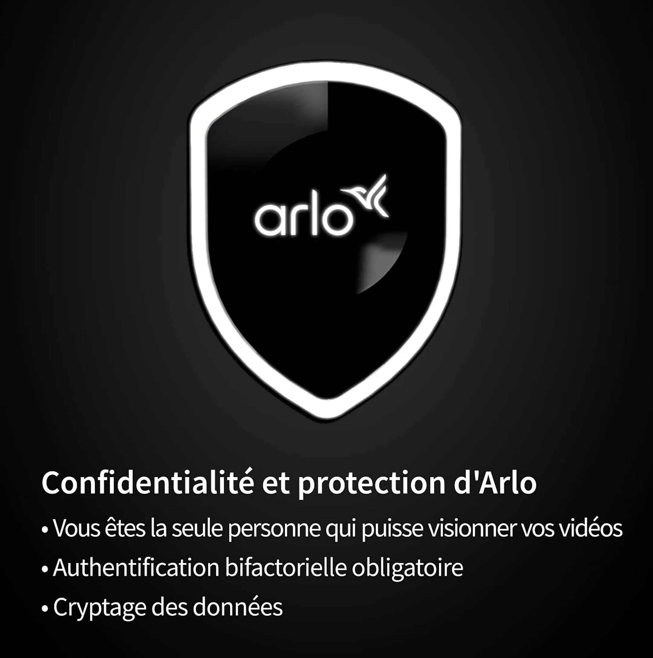 ARLO Caméra de sécurité Essential Spotlight - Blanc image