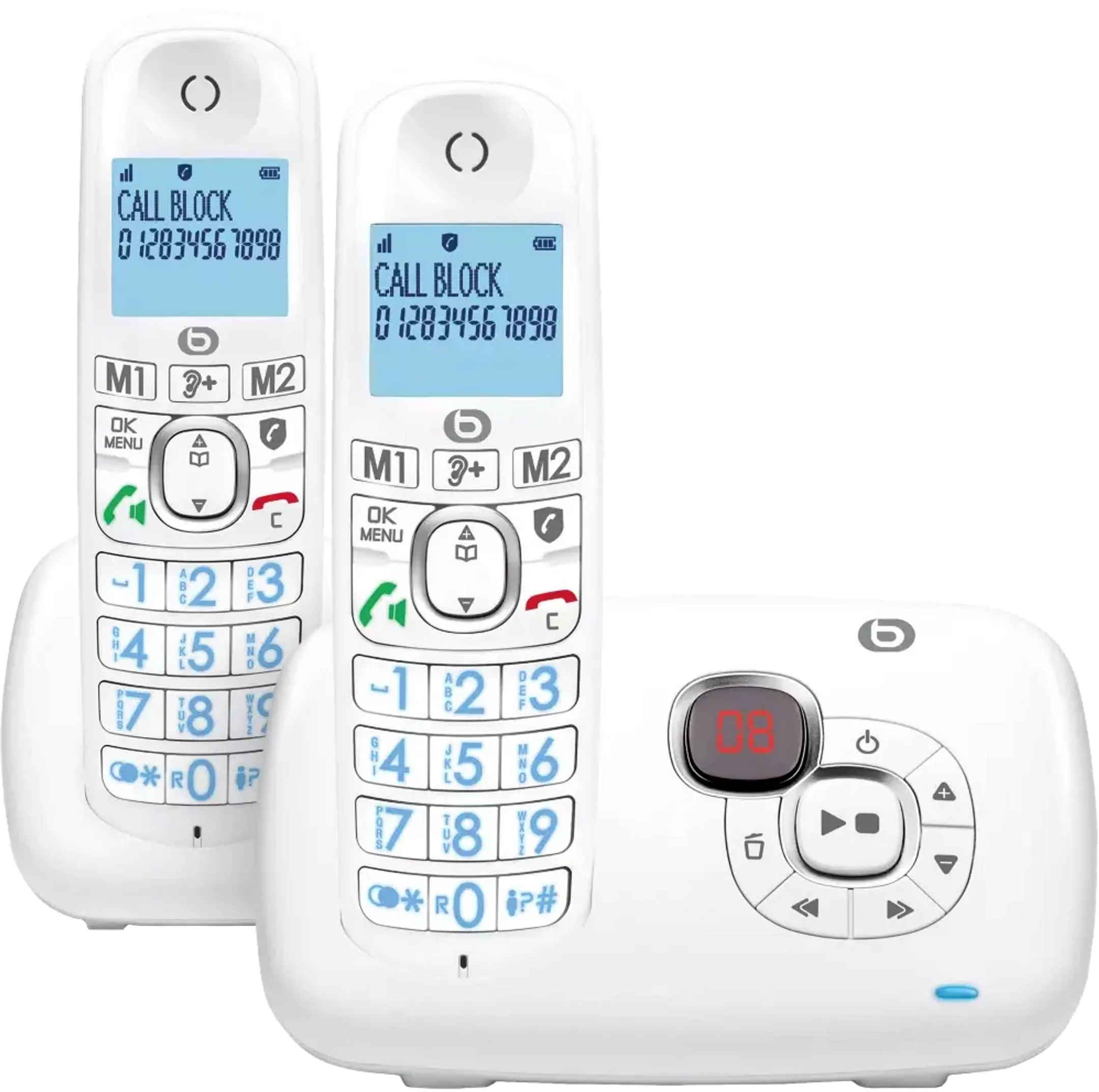 Téléphones sans fil EB_TS-12-SF_R - Blanc