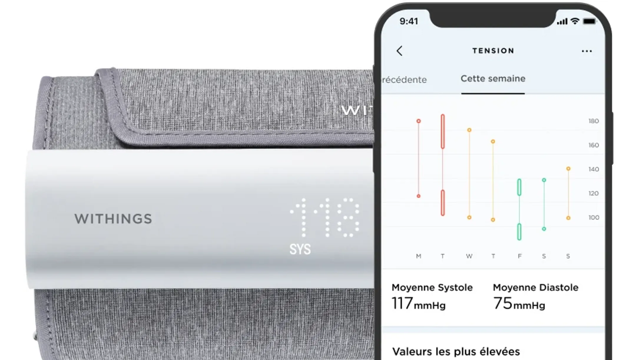 WITHINGS Blood pressure monitor BPM Connect image