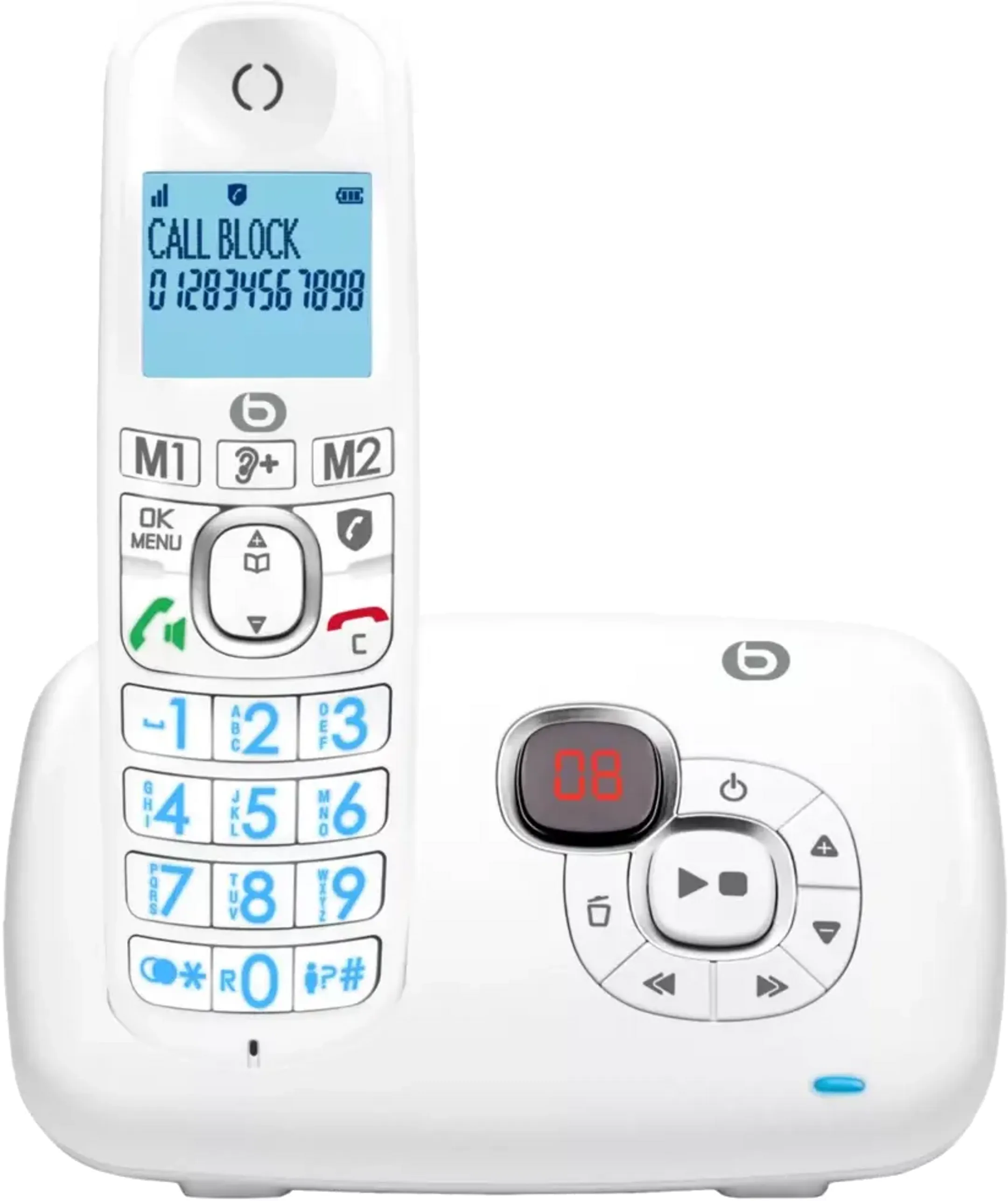 Téléphone sans fil EB_TS-11-SF_R - Blanc