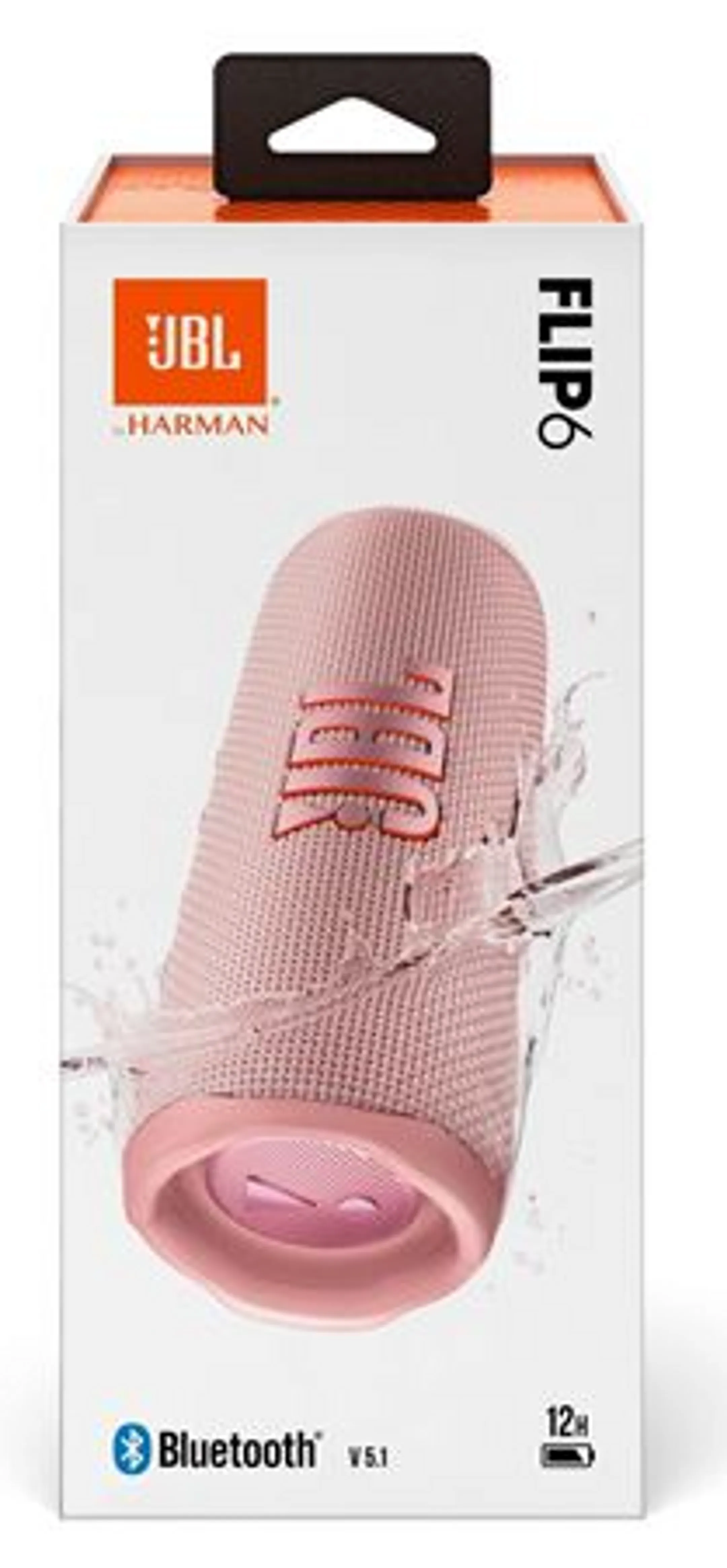 JBL Flip 6 Bluetooth-Lautsprecher - Rosa image