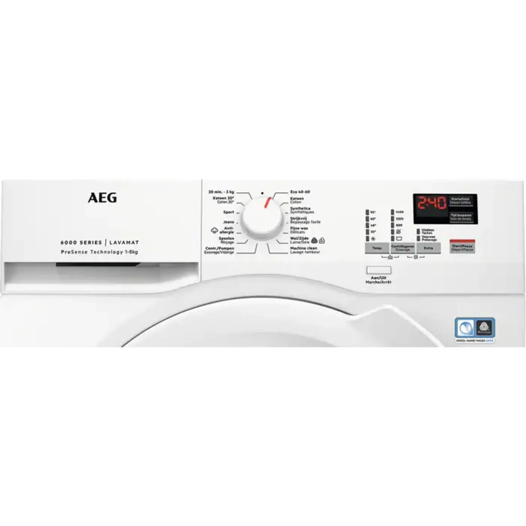 AEG Lave-linge Serie 6000 ProSense LF61R840 image