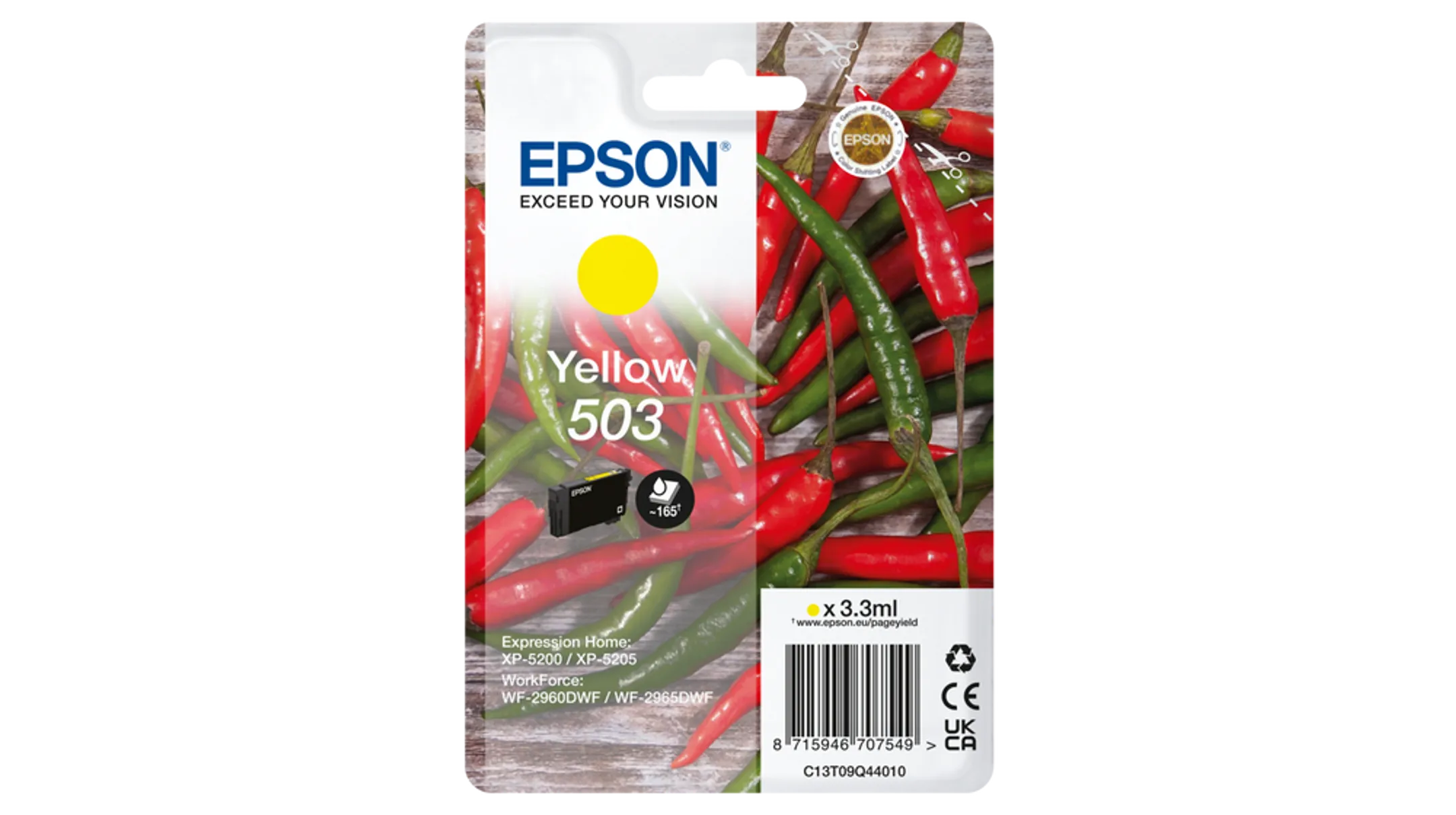 Cartouche d'encre 503 Jaune