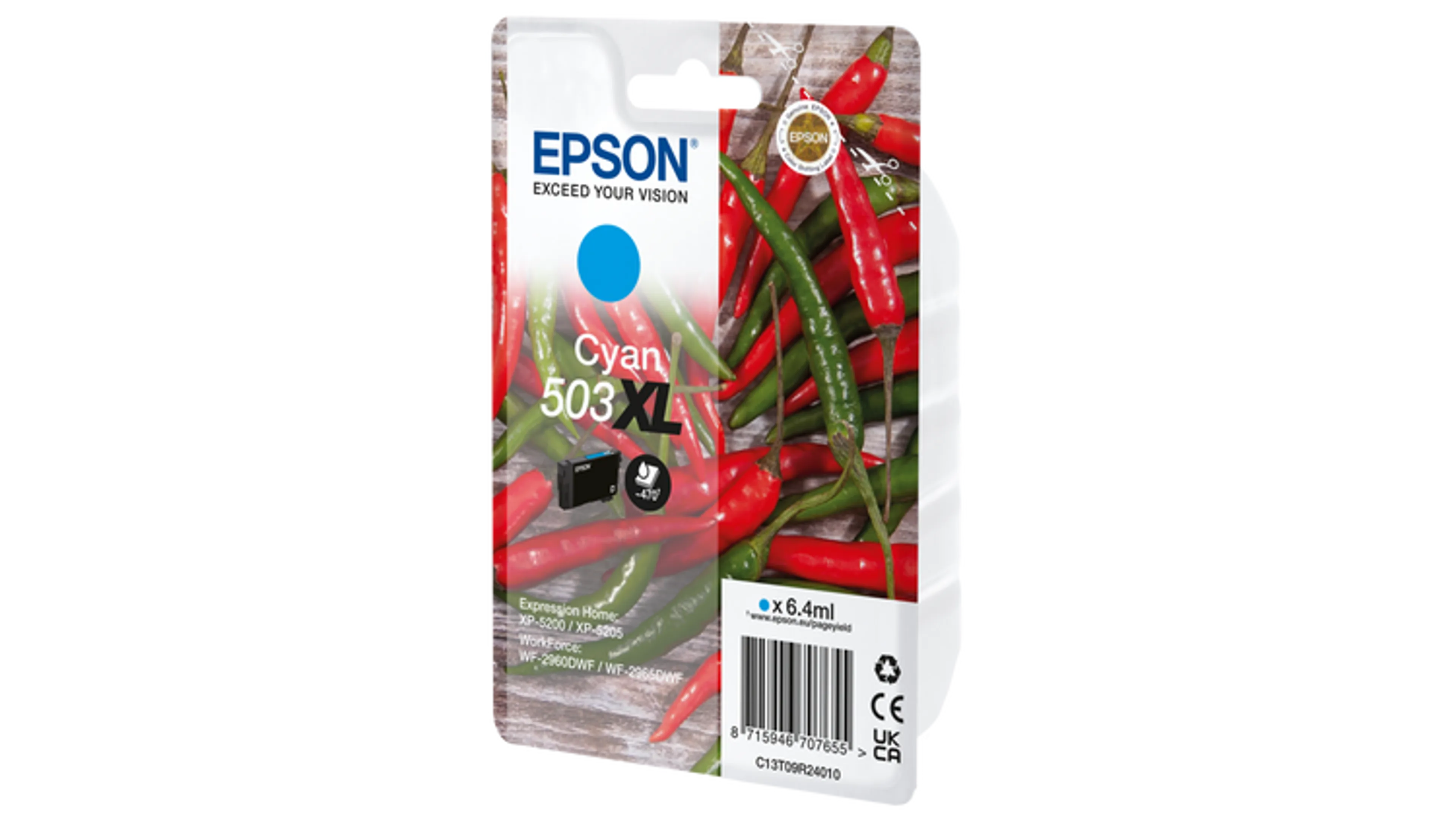 Epson Cartouche d'encre 503 XL Cyan image