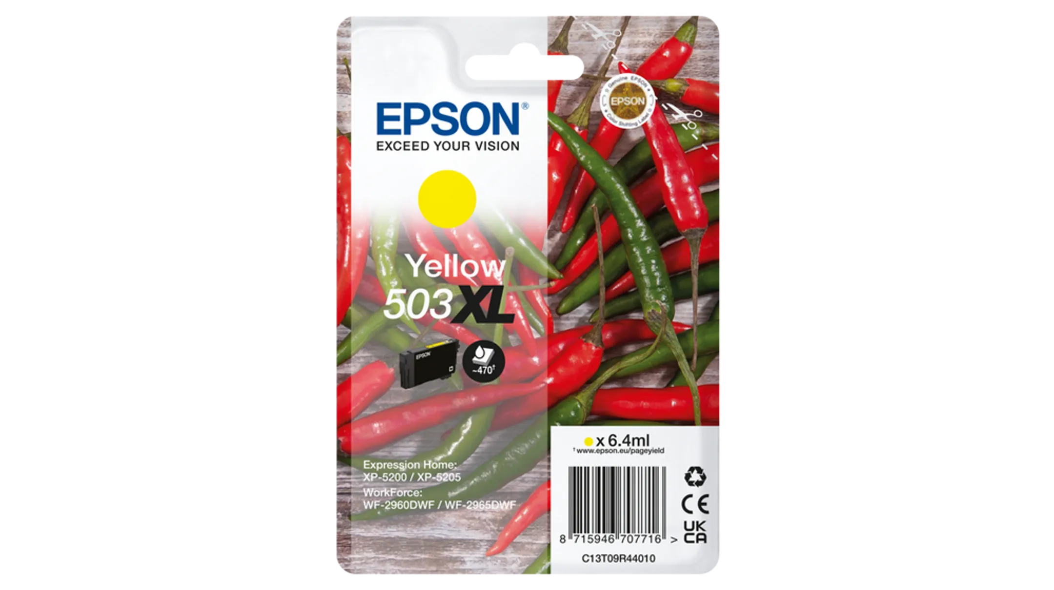 Cartouche d'encre 503 XL Jaune