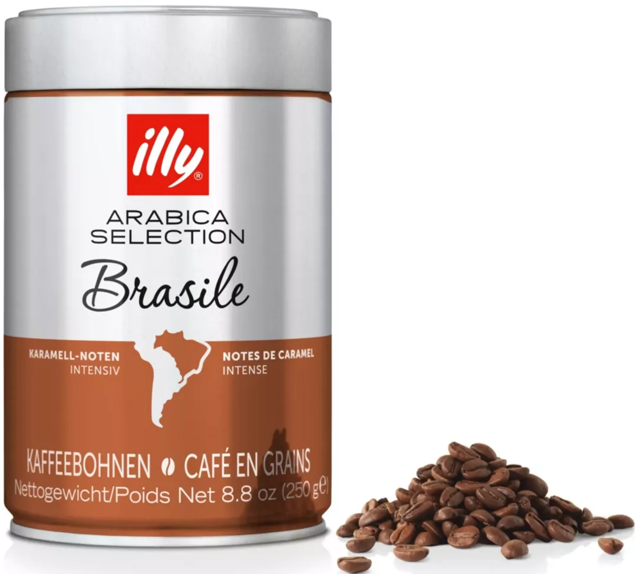illy Coffee beans Boite 250g Espresso grains Brasile image