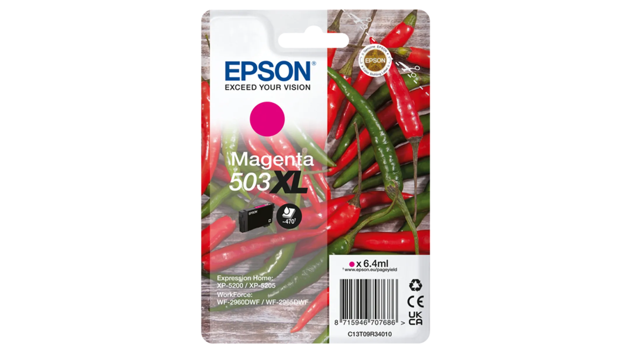 Cartouche d'encre 503 XL Magenta