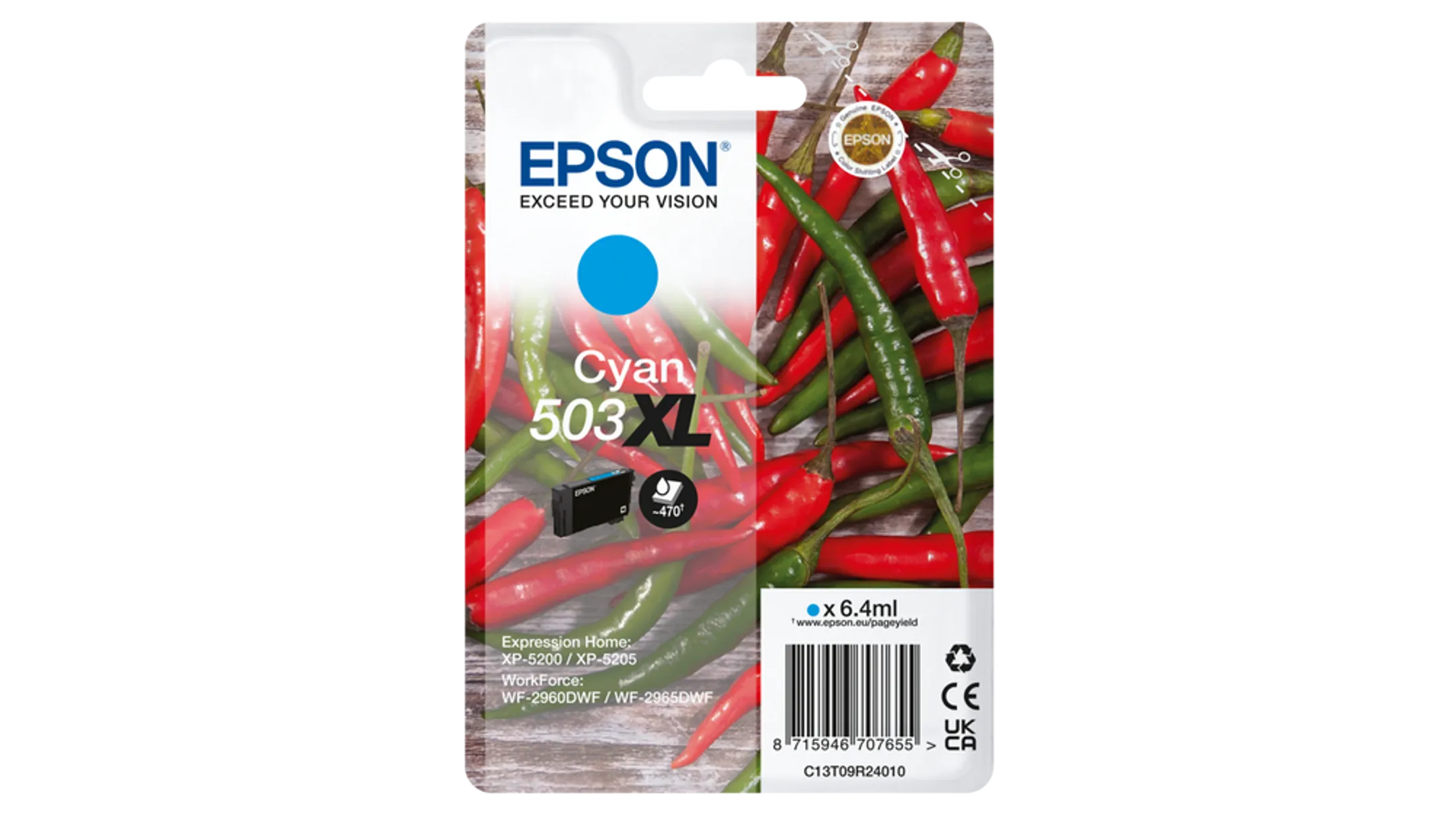 Tintenpatrone 503 XL Cyan