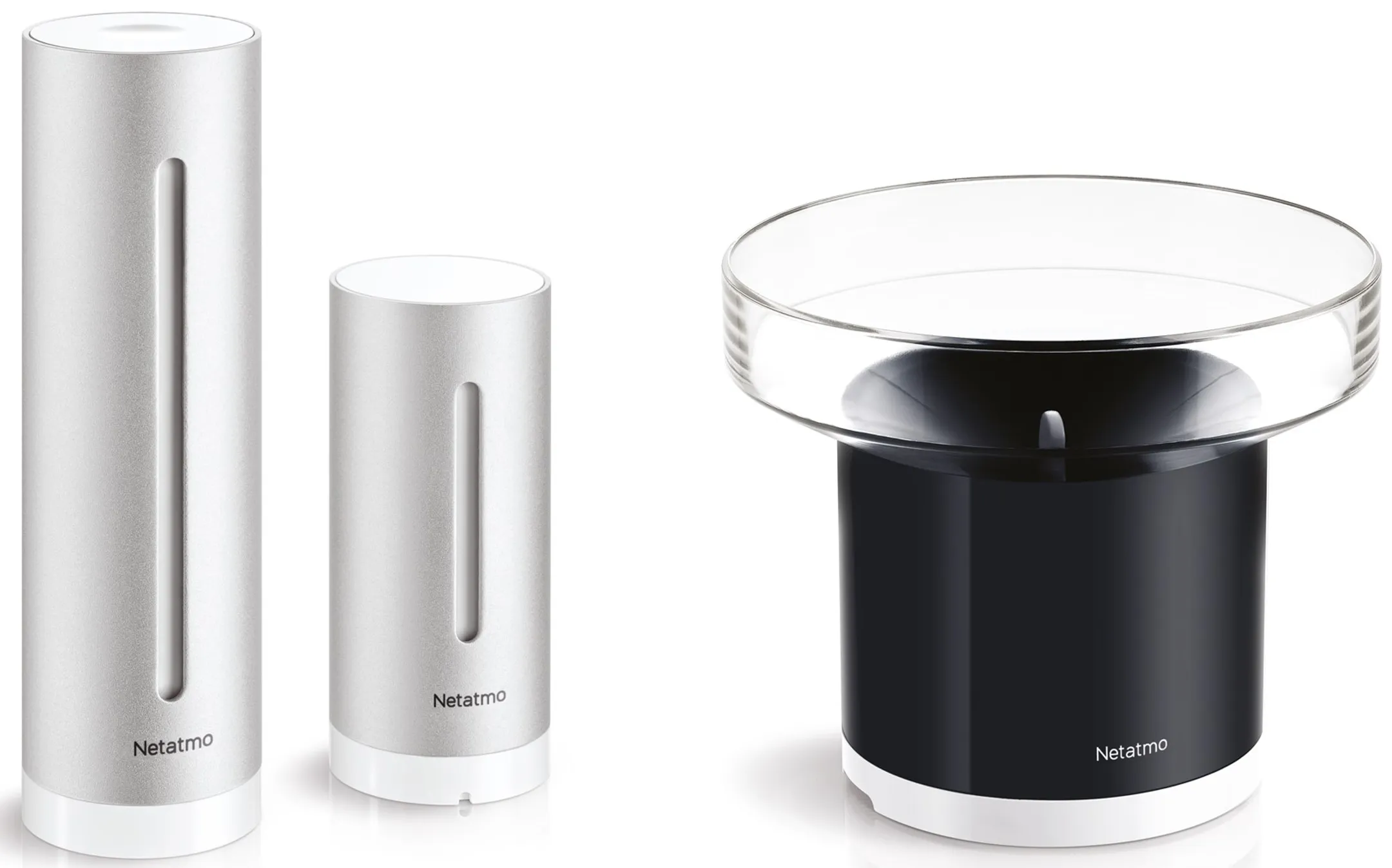 Netatmo Station Météo Intelligente + Pluviomètre Intelligent image