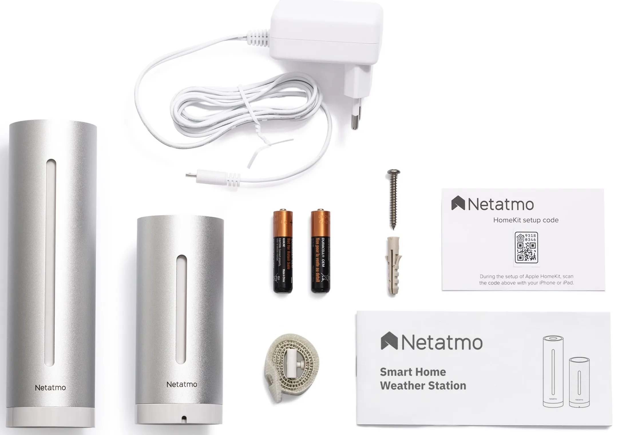 Netatmo Station Météo Intelligente + Module Intérieur Additionnel pour Station Météo Intelligente image