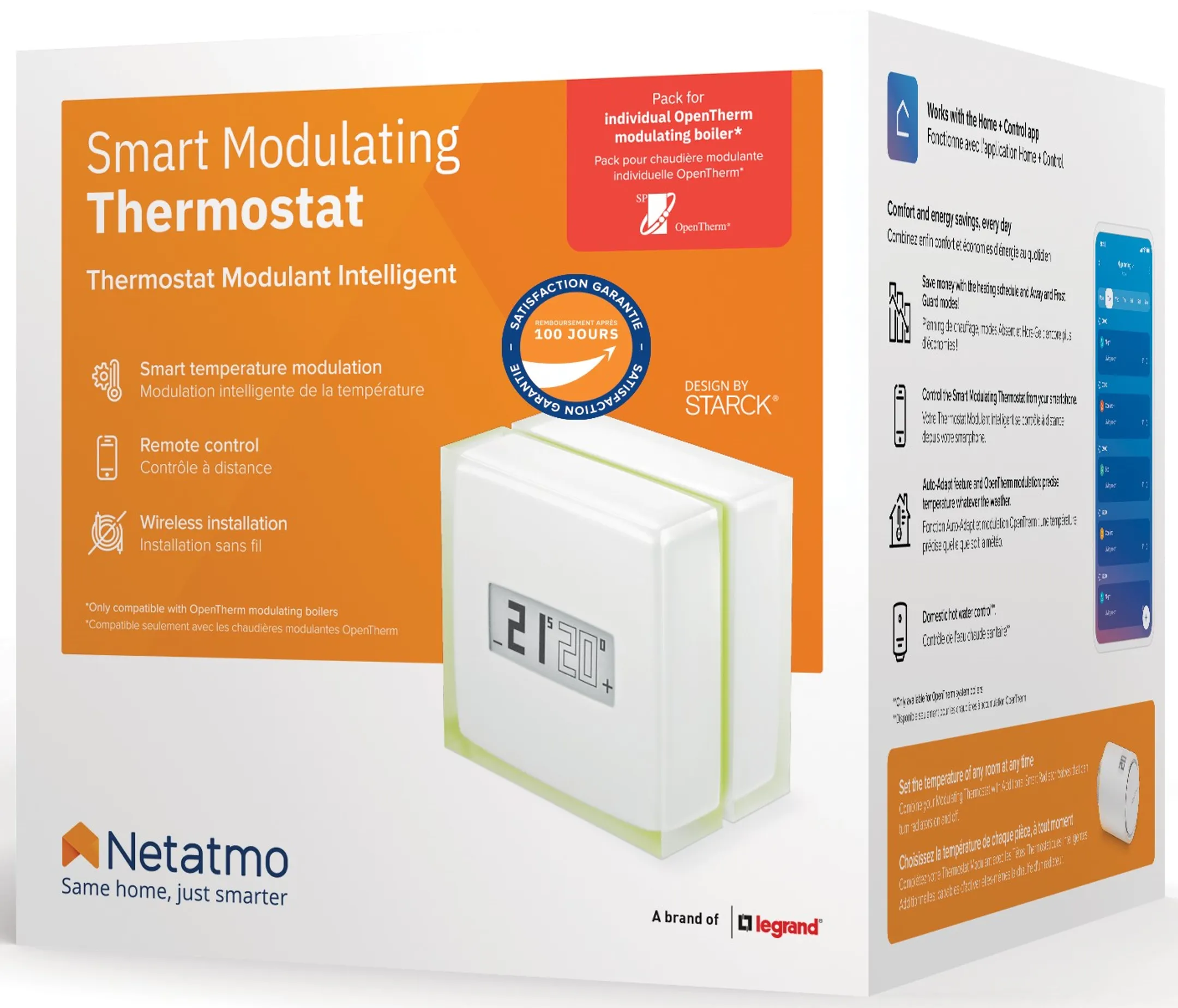Netatmo  Modulierendes Smartes Thermostat	 image