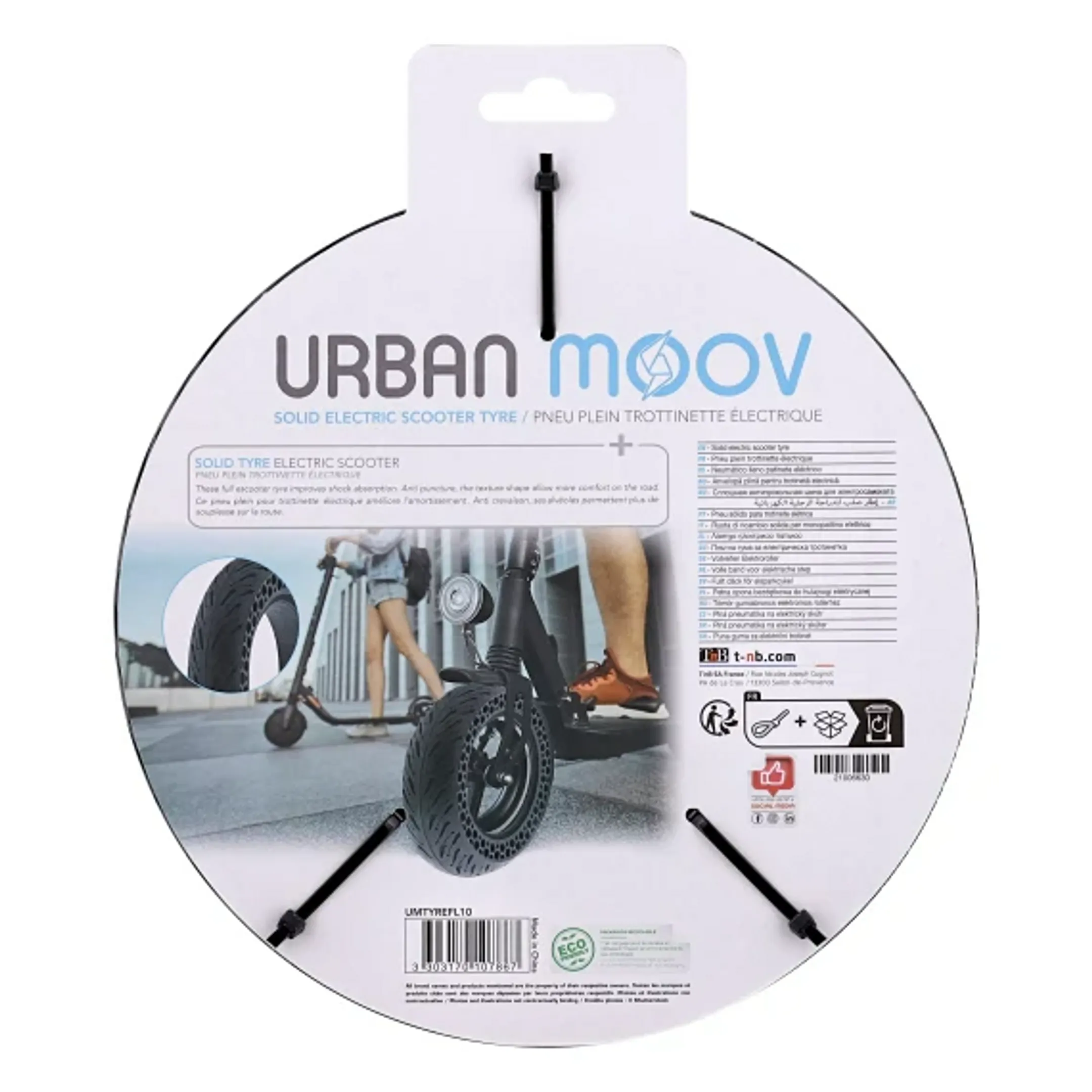Urban Moov 10"-Vollgummireifen für Elektroroller image