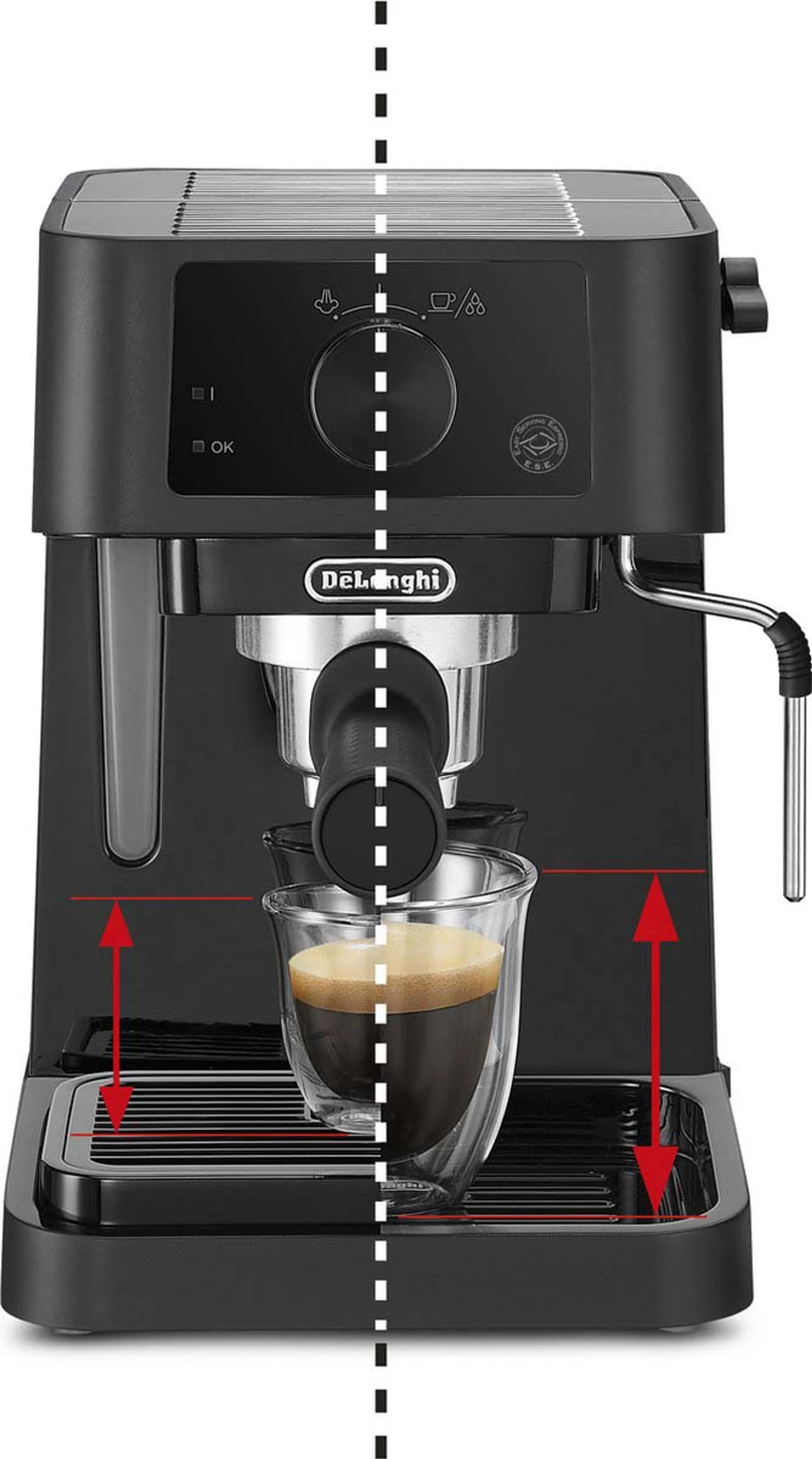 De'Longhi Espressomaschine Stilosa EC235.BK – Schwarz image