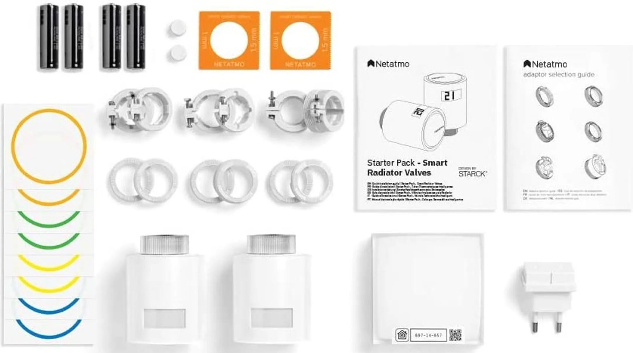 Netatmo Smarte Heizkörperthermostate Starterpaket	 image