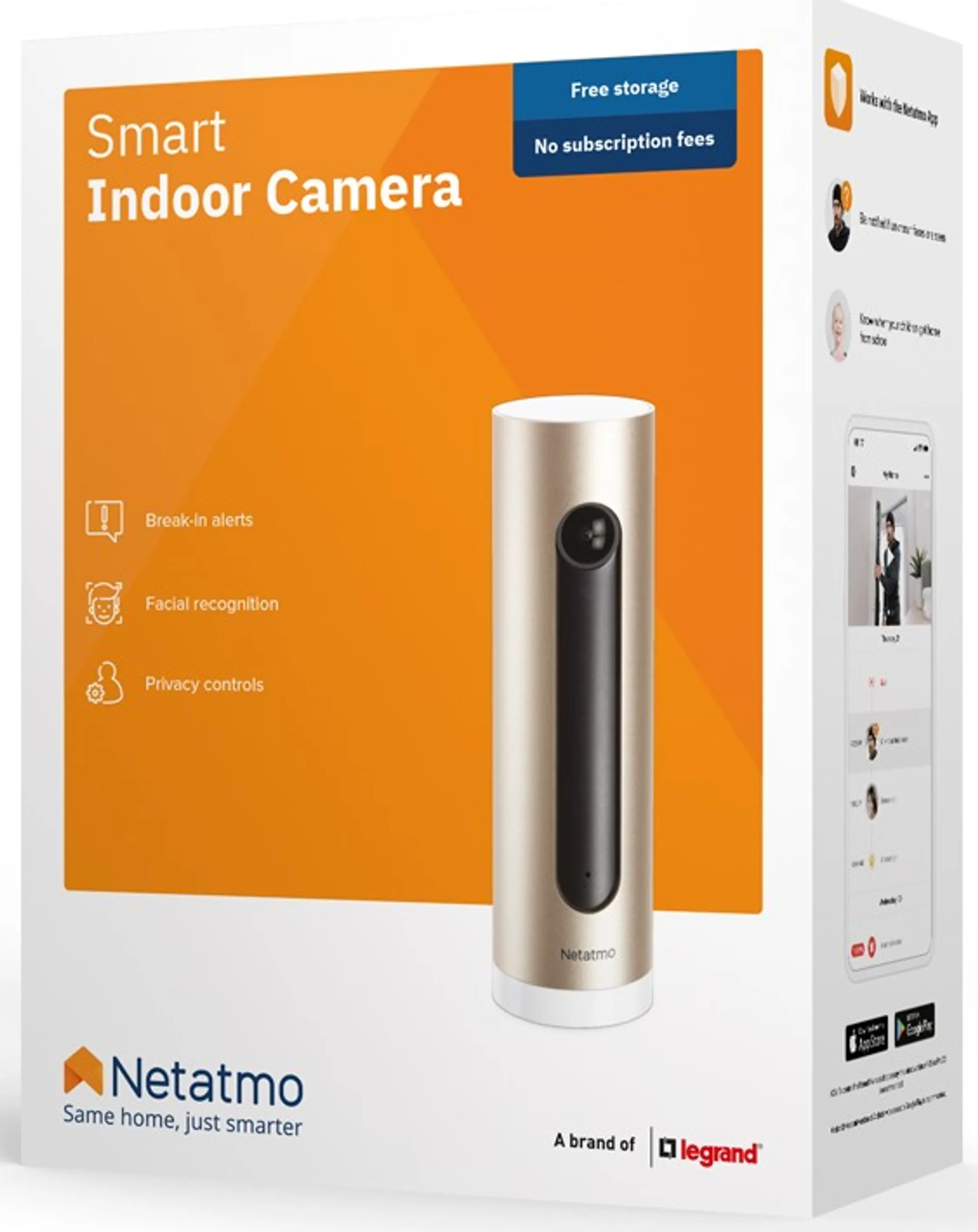 Netatmo Caméra Intérieure Intelligente image