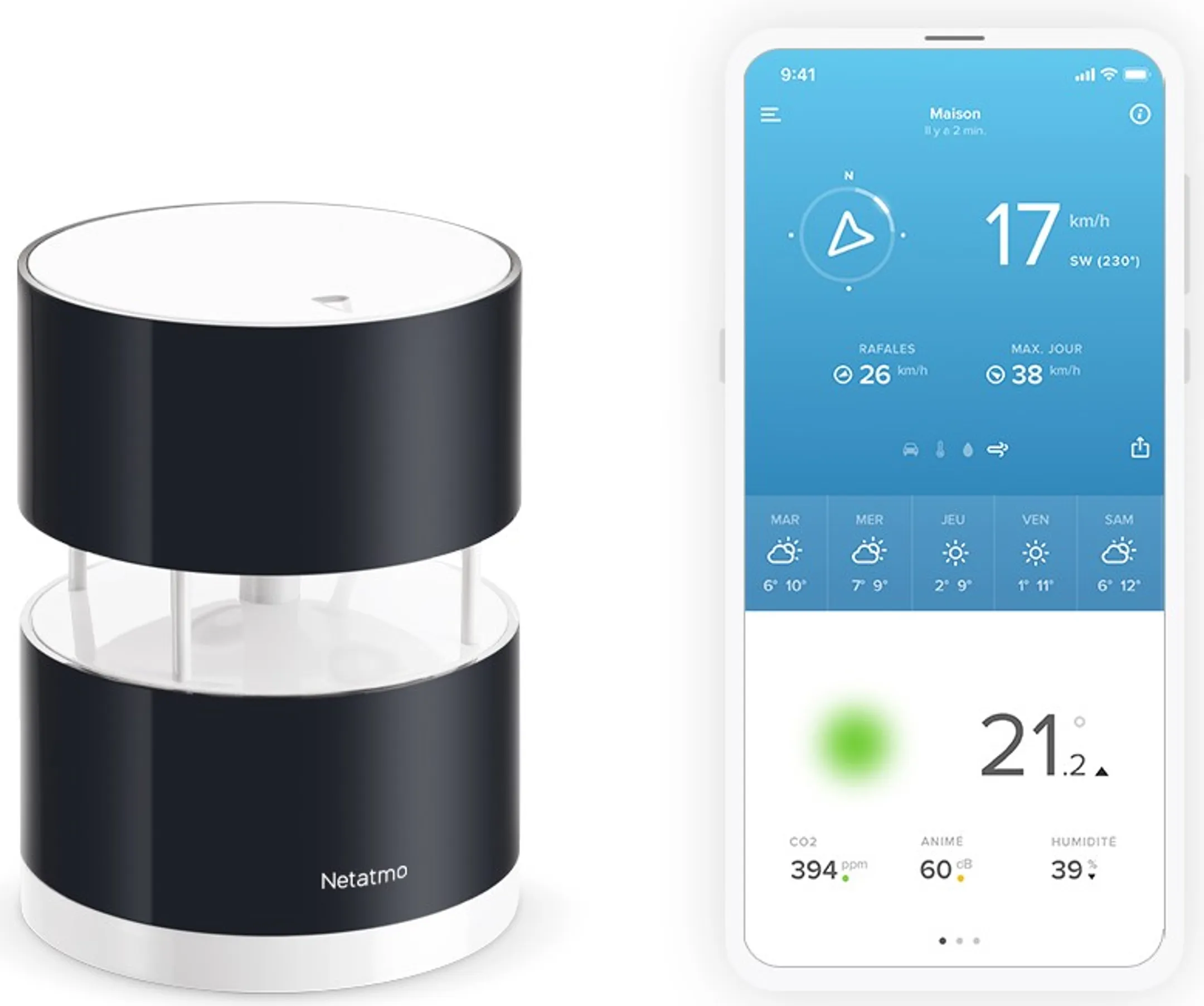 Netatmo Anémomètre Intelligent image