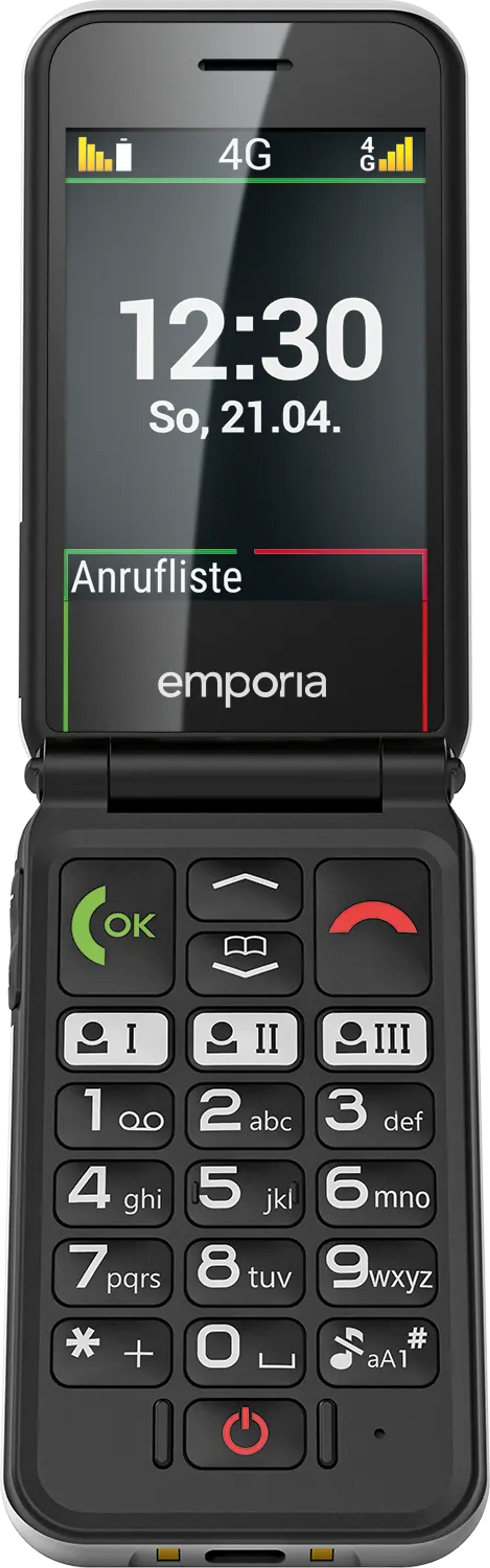 Emporia Téléphone à clapet SIMPLICITY glam.4G - Blanc image