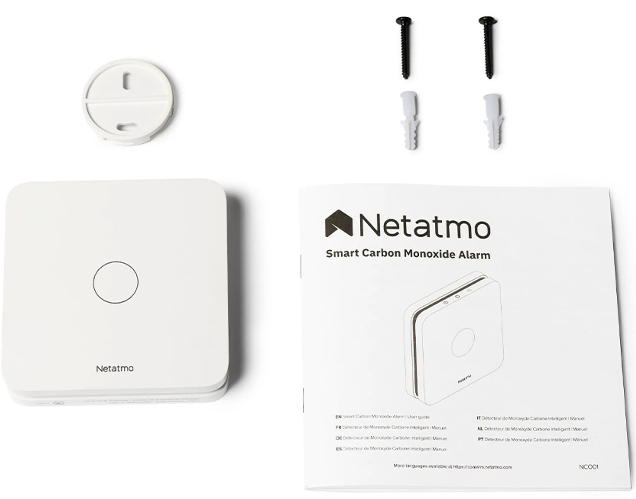 Netatmo Smarter Kohlenmonoxidmelder image