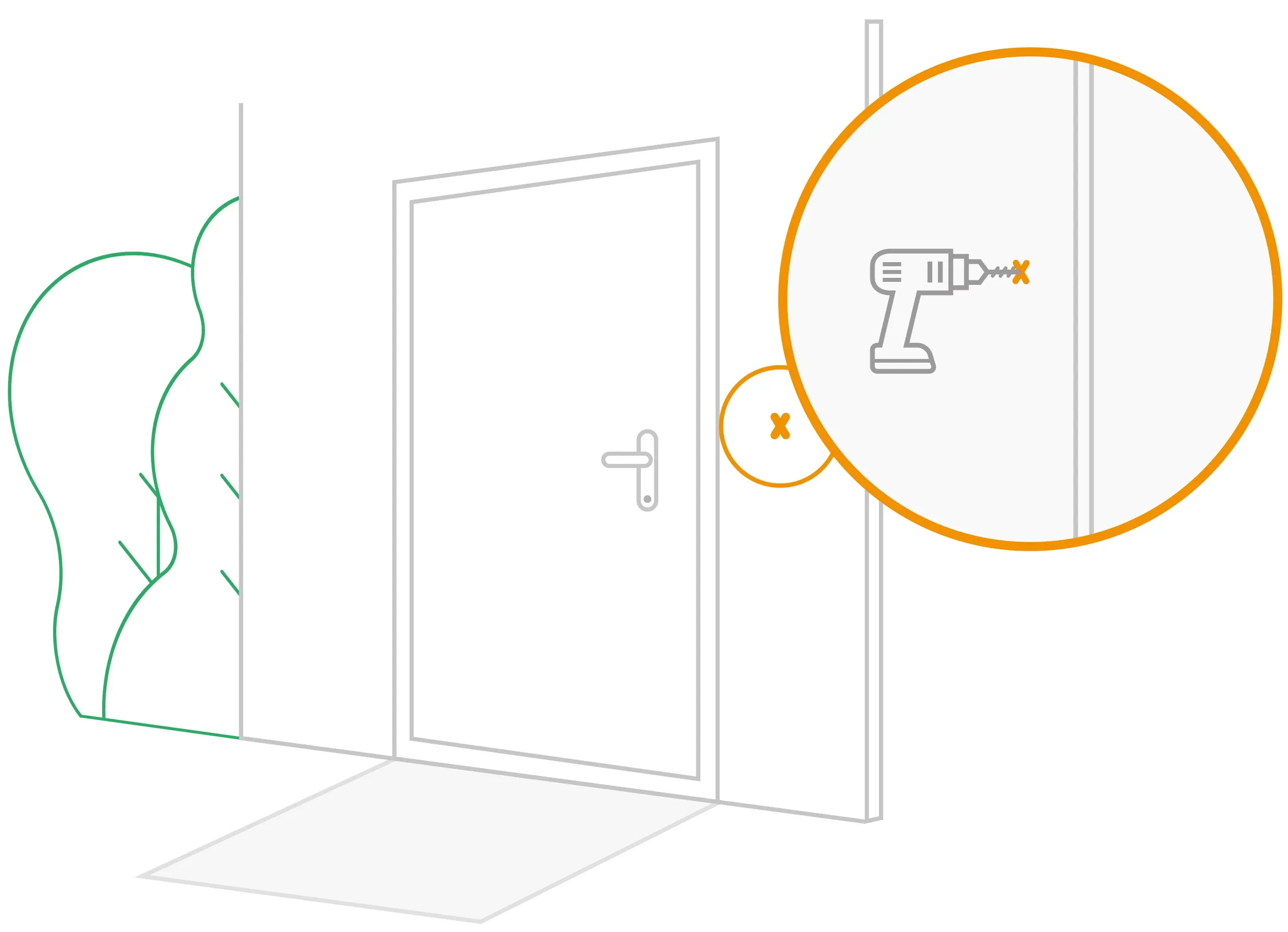 Netatmo Einbauadapter für die Videotürklingel von Netatmo image