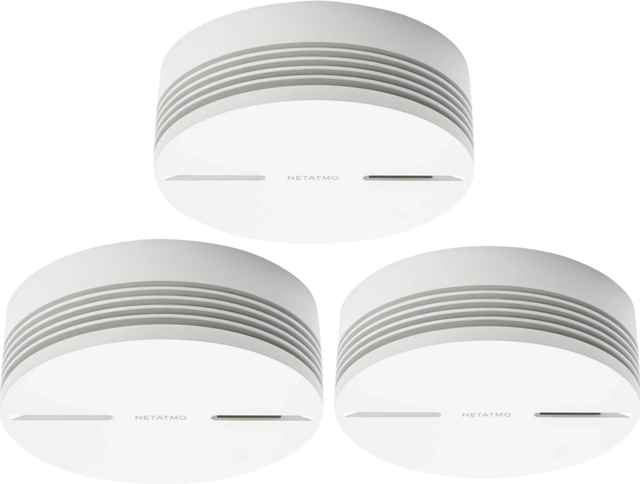 3 Smart Smoke Detectors Kit