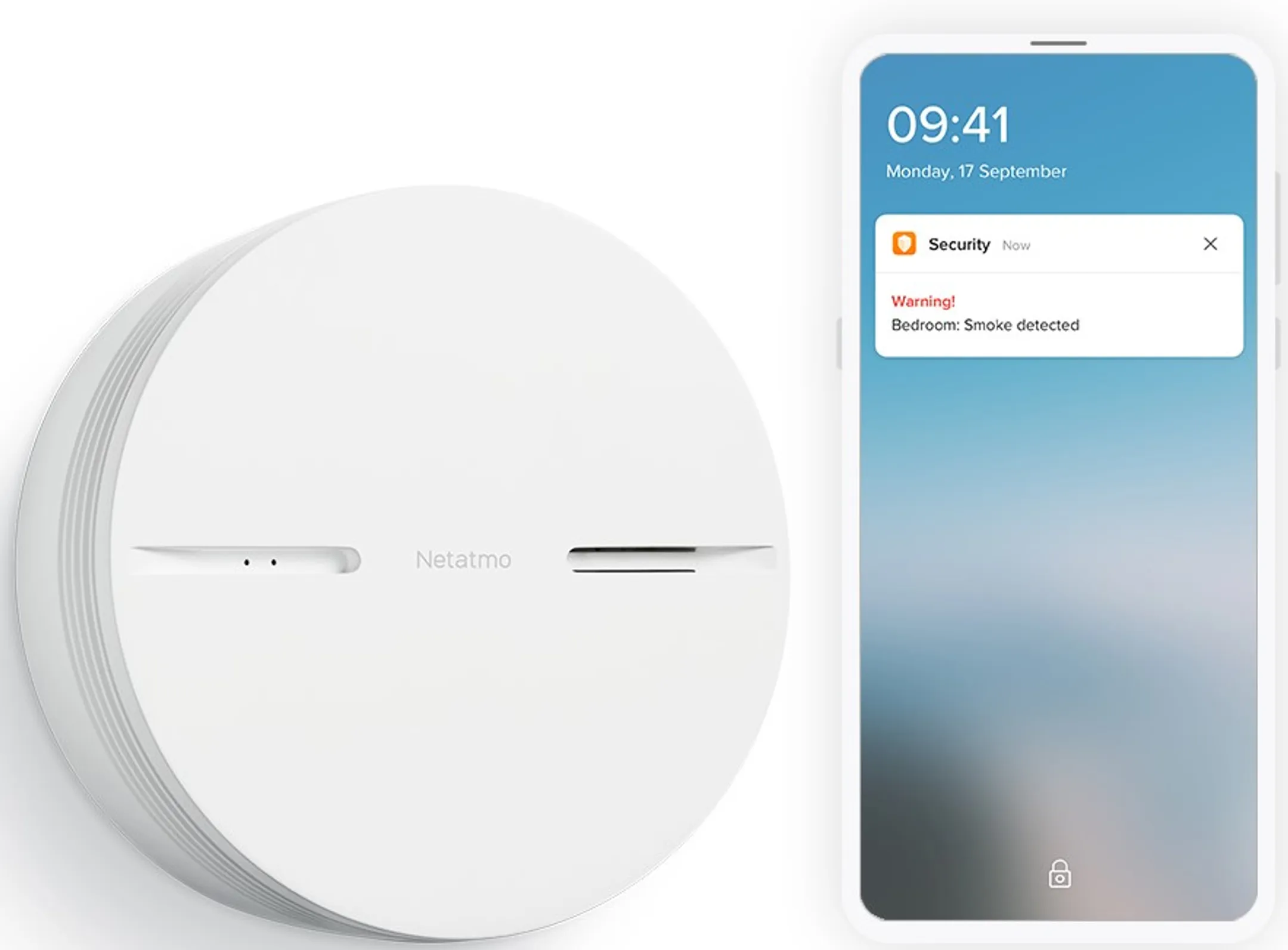 Netatmo 3 Smart Smoke Detectors Kit image