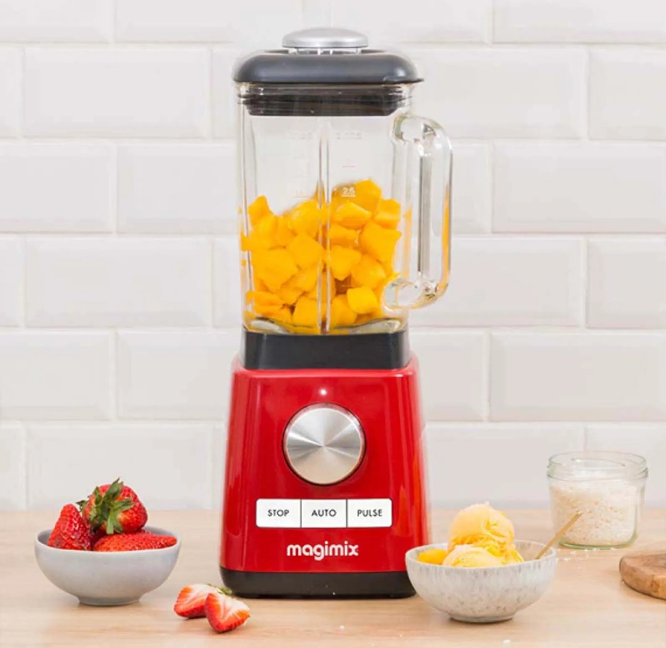 Magimix Blender Power 4 - Red - 1169 NL image