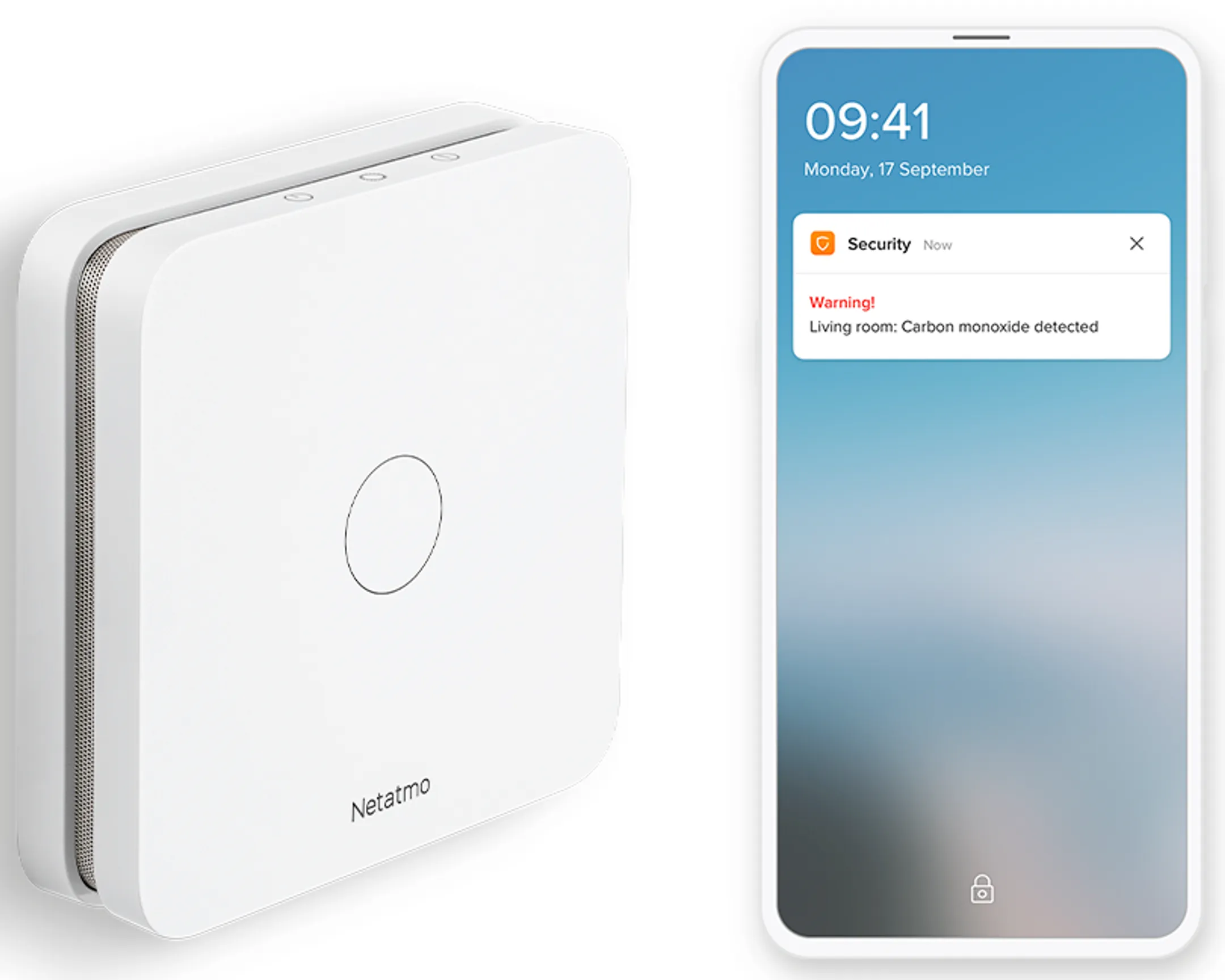 Netatmo Smart Carbon Monoxide Detector image