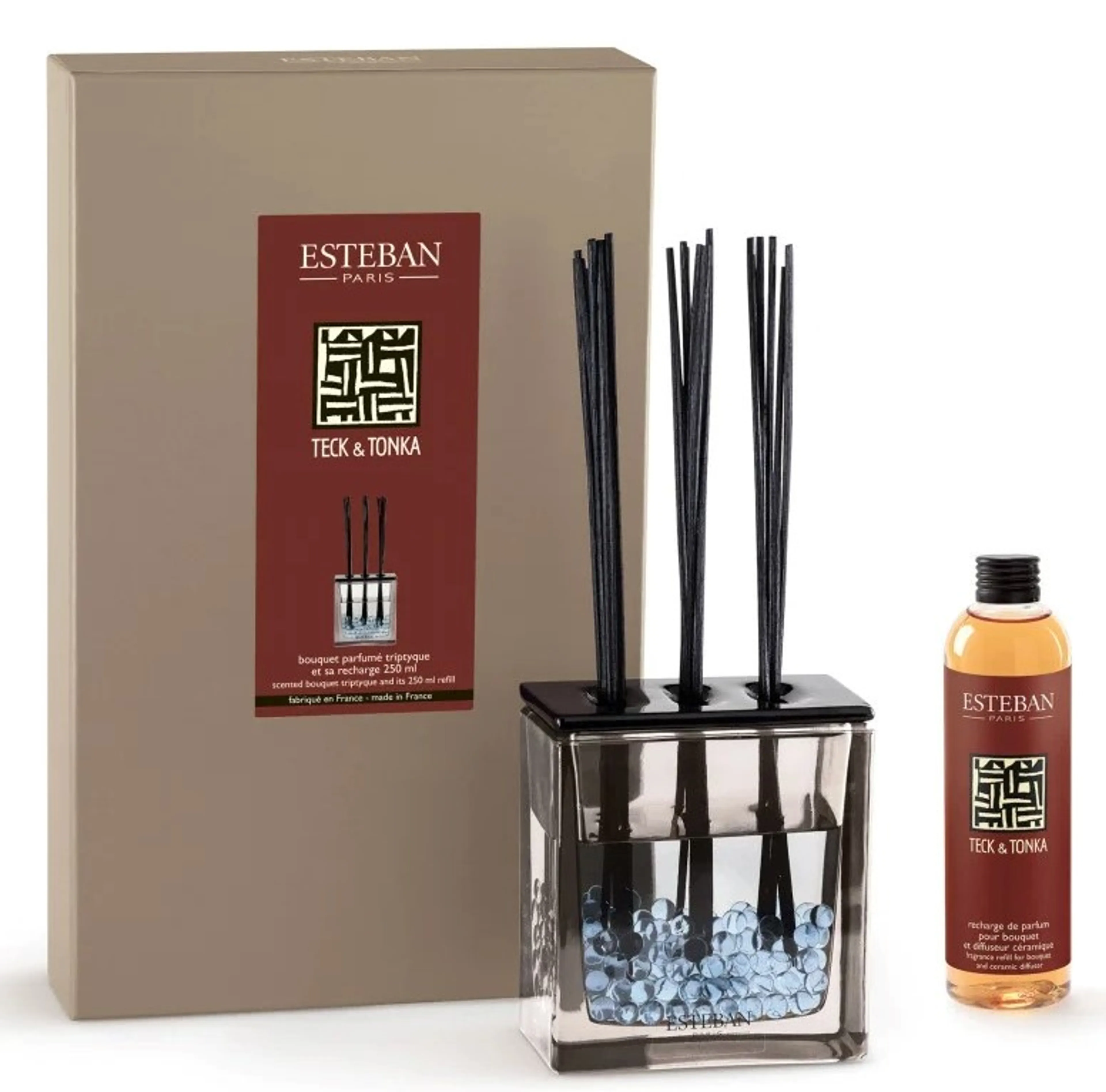 ESTEBAN Bouquet parfumé Triptyque Teck et Tonka image