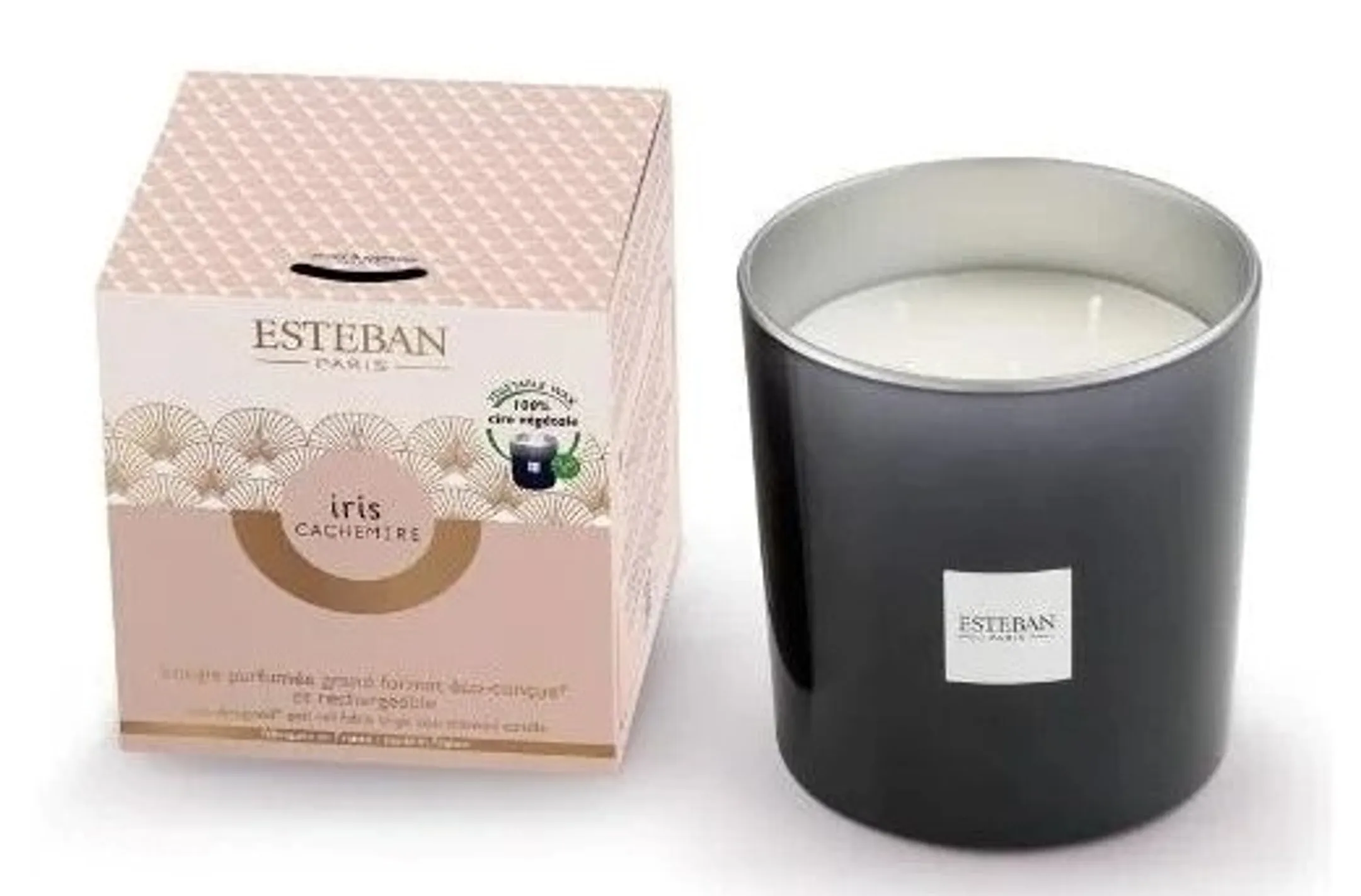 Duftkerze 450g Iris Cachemire