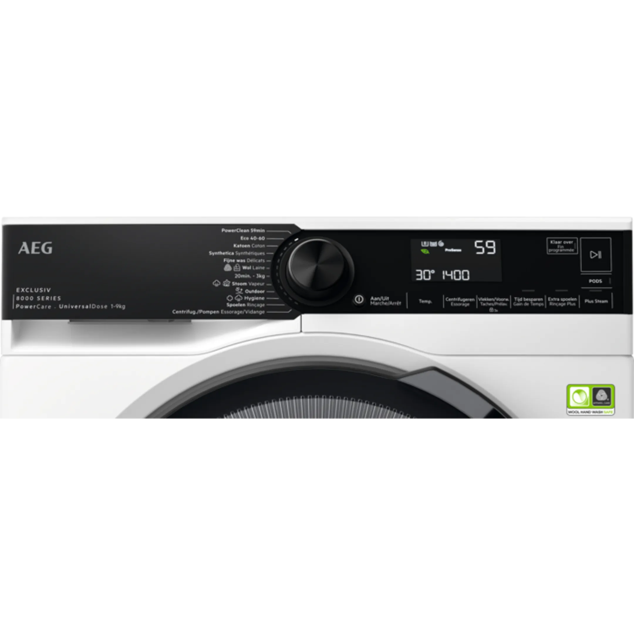 AEG Washing Machine LR86XU946 PowerCare UniversalDose image
