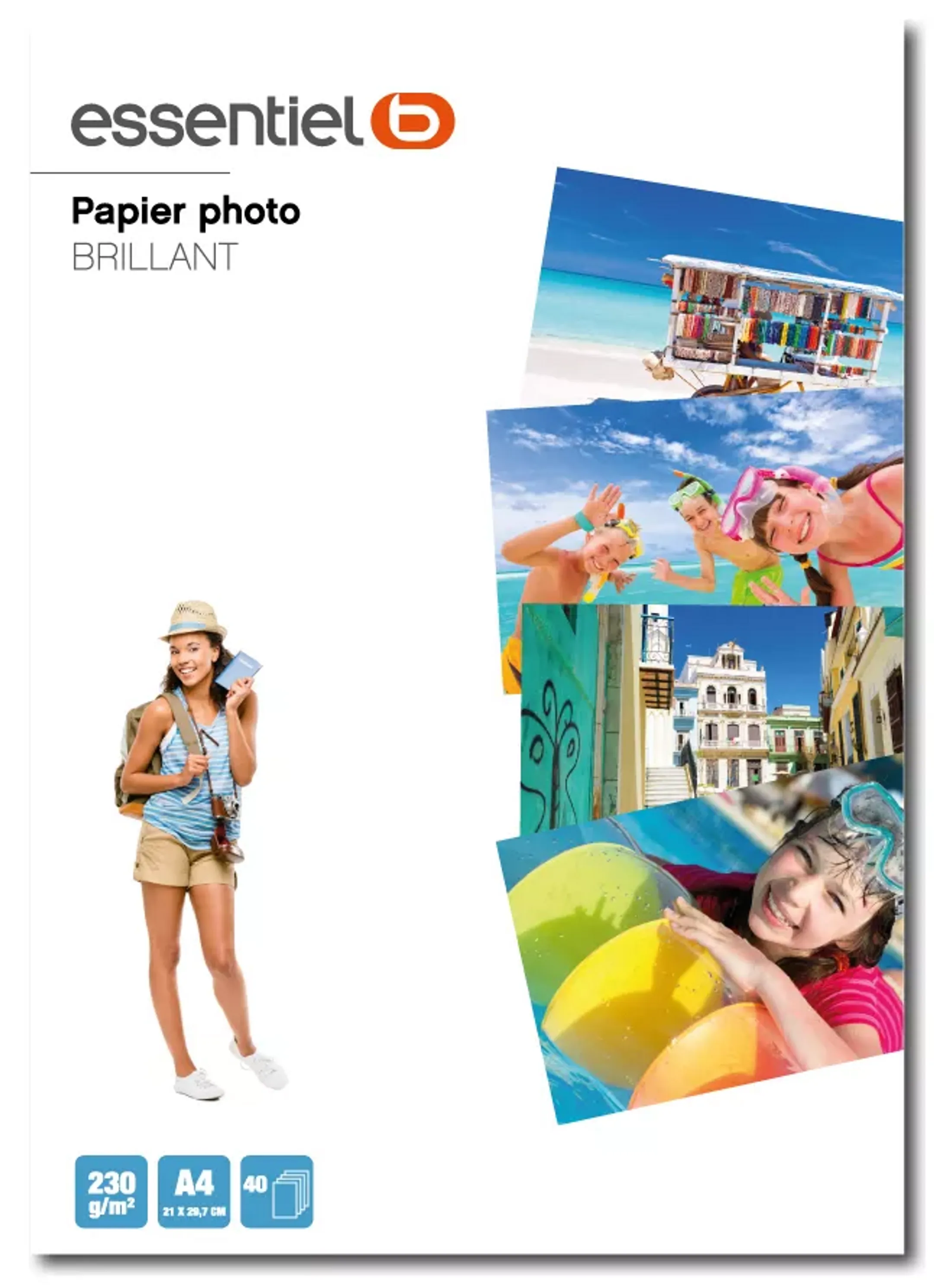 Bundle product Papier Photo Brillant A4 - 40 feuilles