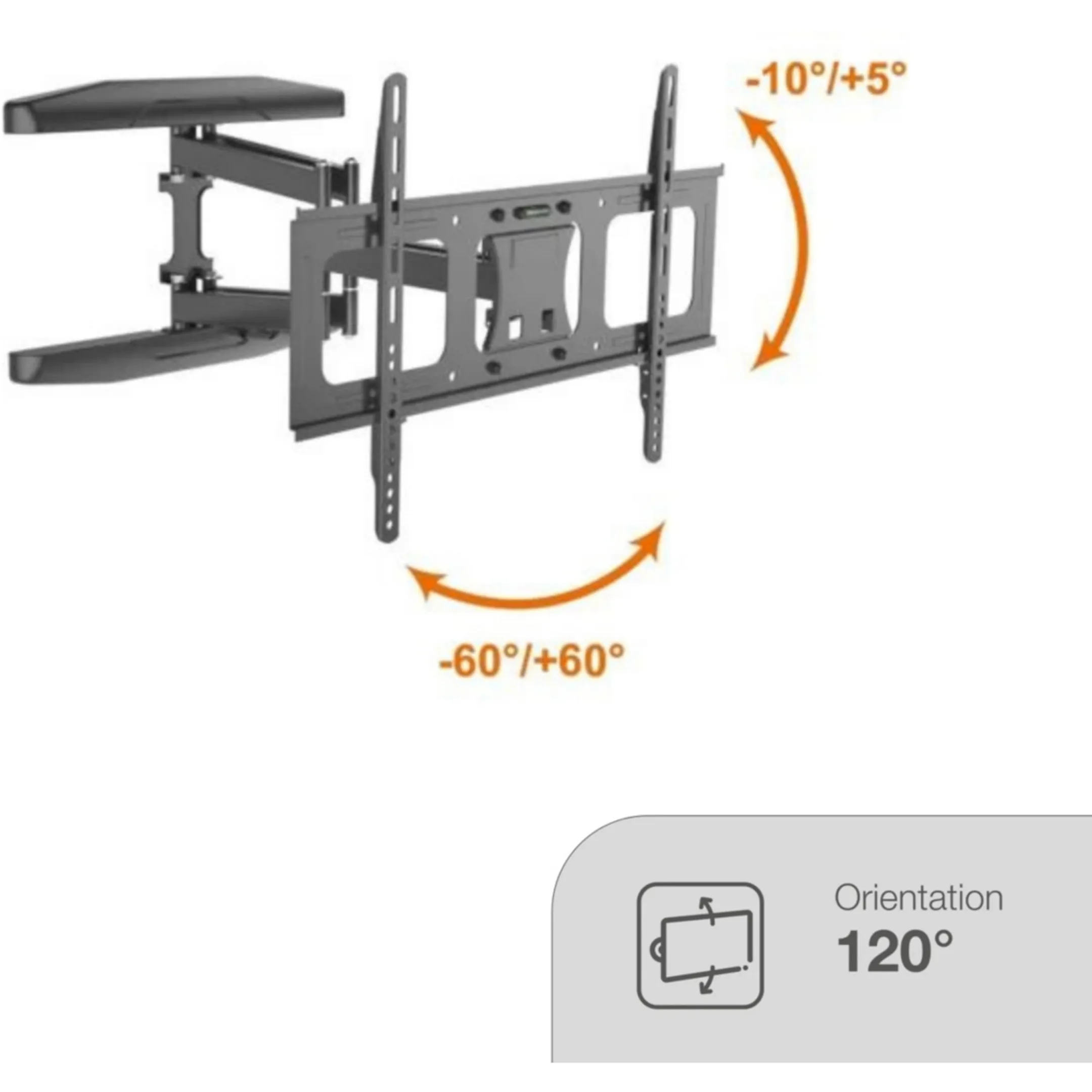 Adeqwat Support mural TV Mouv TV - 32 à 85 pouces image