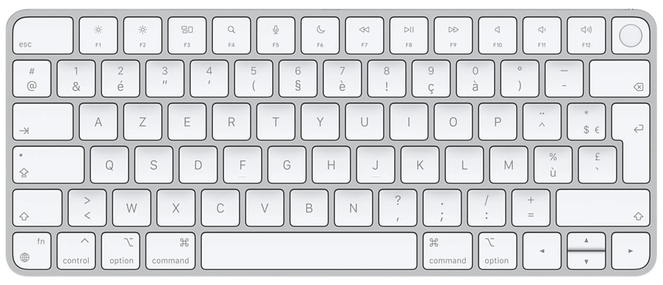 Clavier Magic Keyboard avec Touch ID - AZERTY
