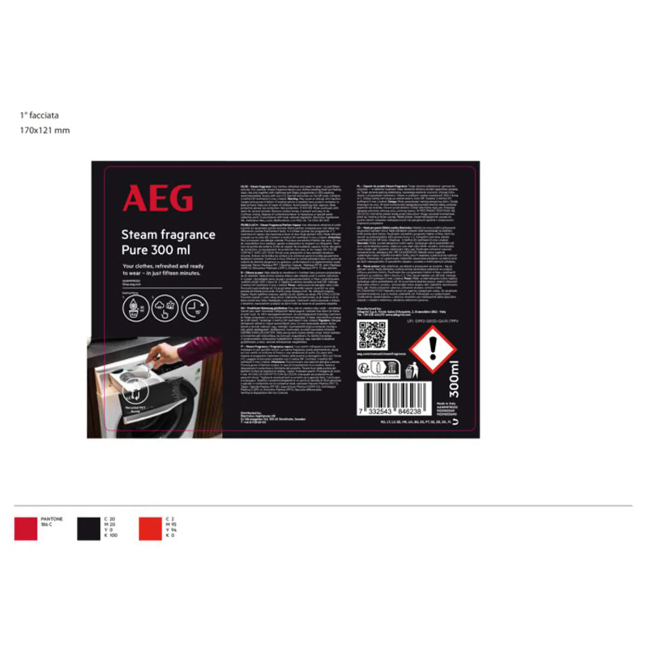 AEG Parfum de linge - STEAM FRAGRANCE A6WMFR020 image