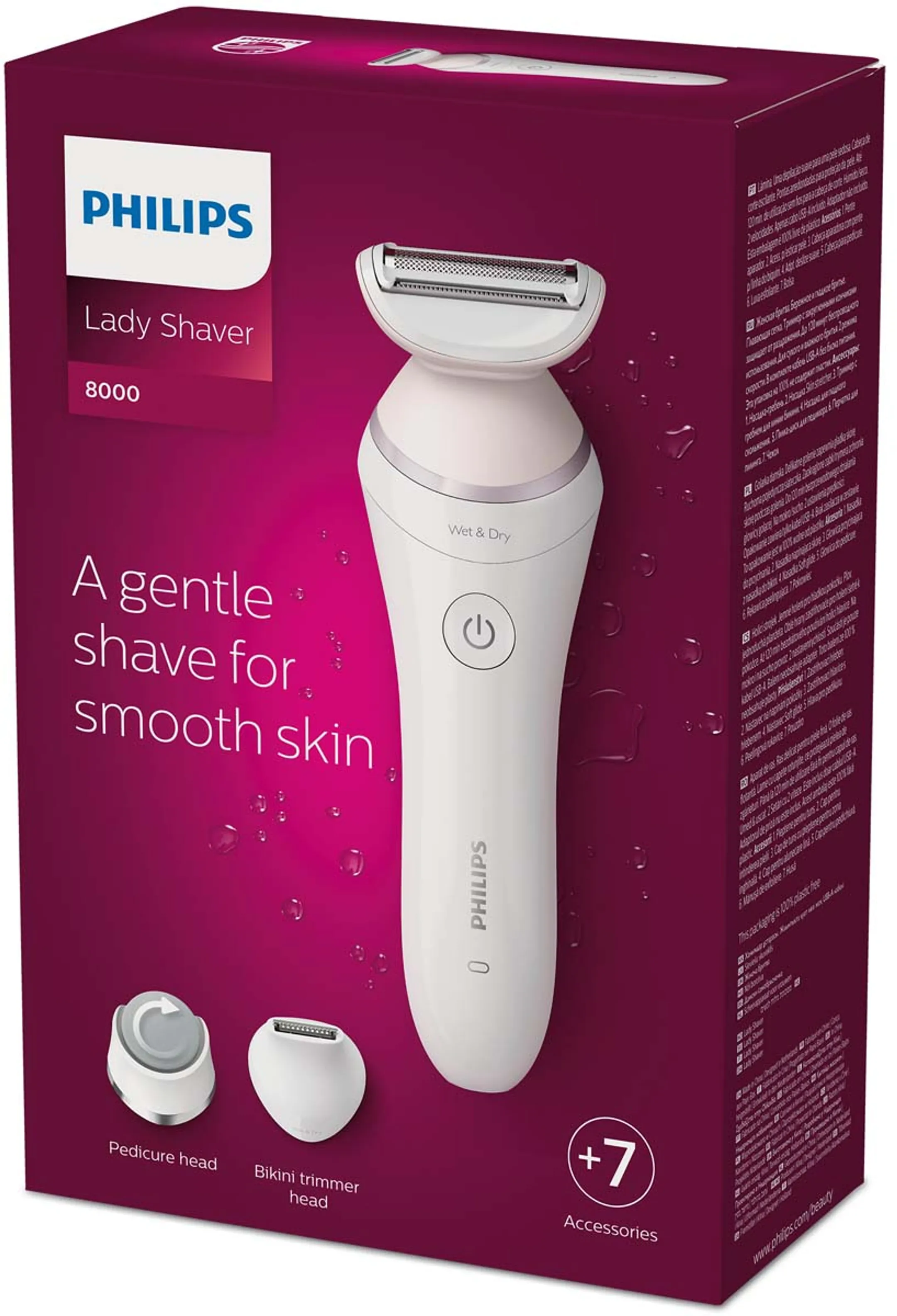 Philips Lady Shaver Serie 8000 shaver - BRL176/00 image